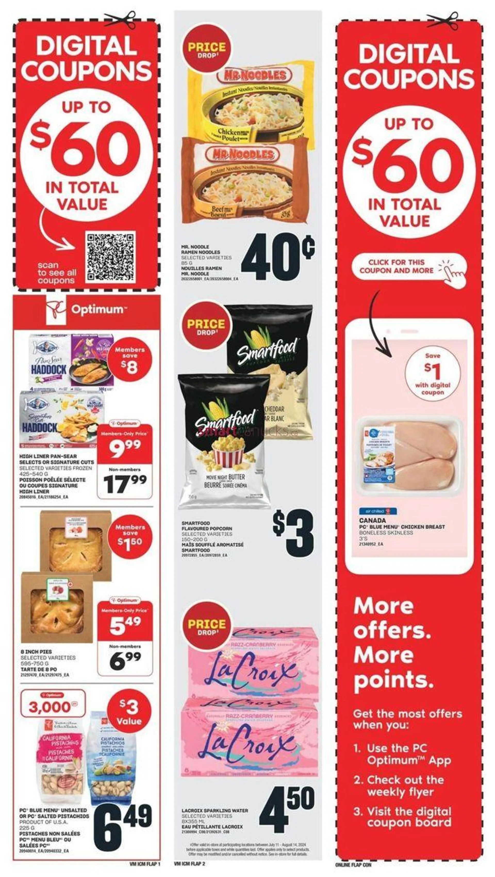 Valu-mart weeky flyer from July 25 to July 31 2024 - flyer page 1