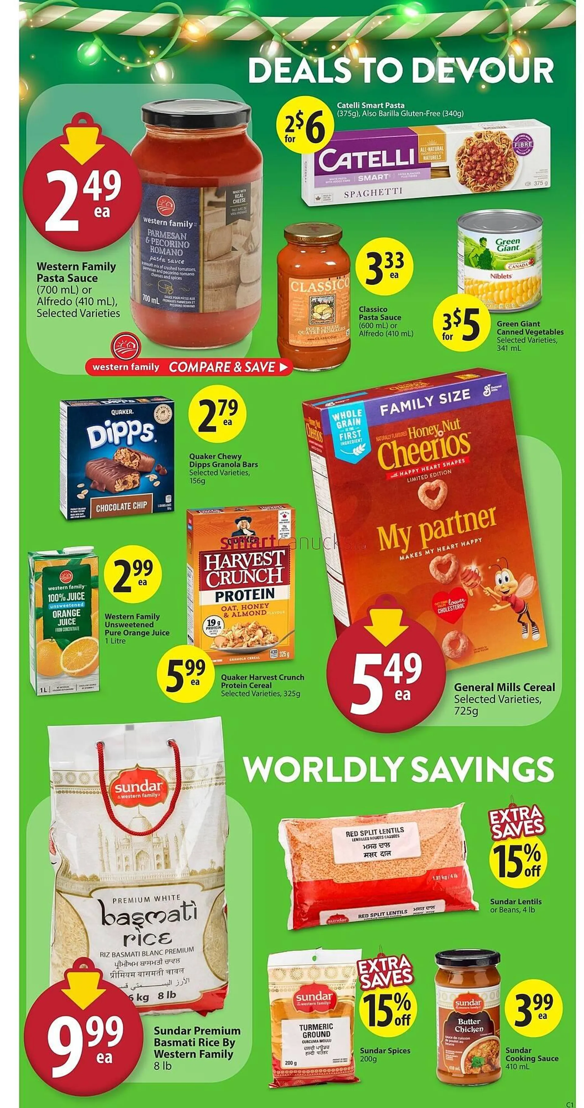 Save on Foods flyer from December 12 to December 18 2024 - flyer page 13