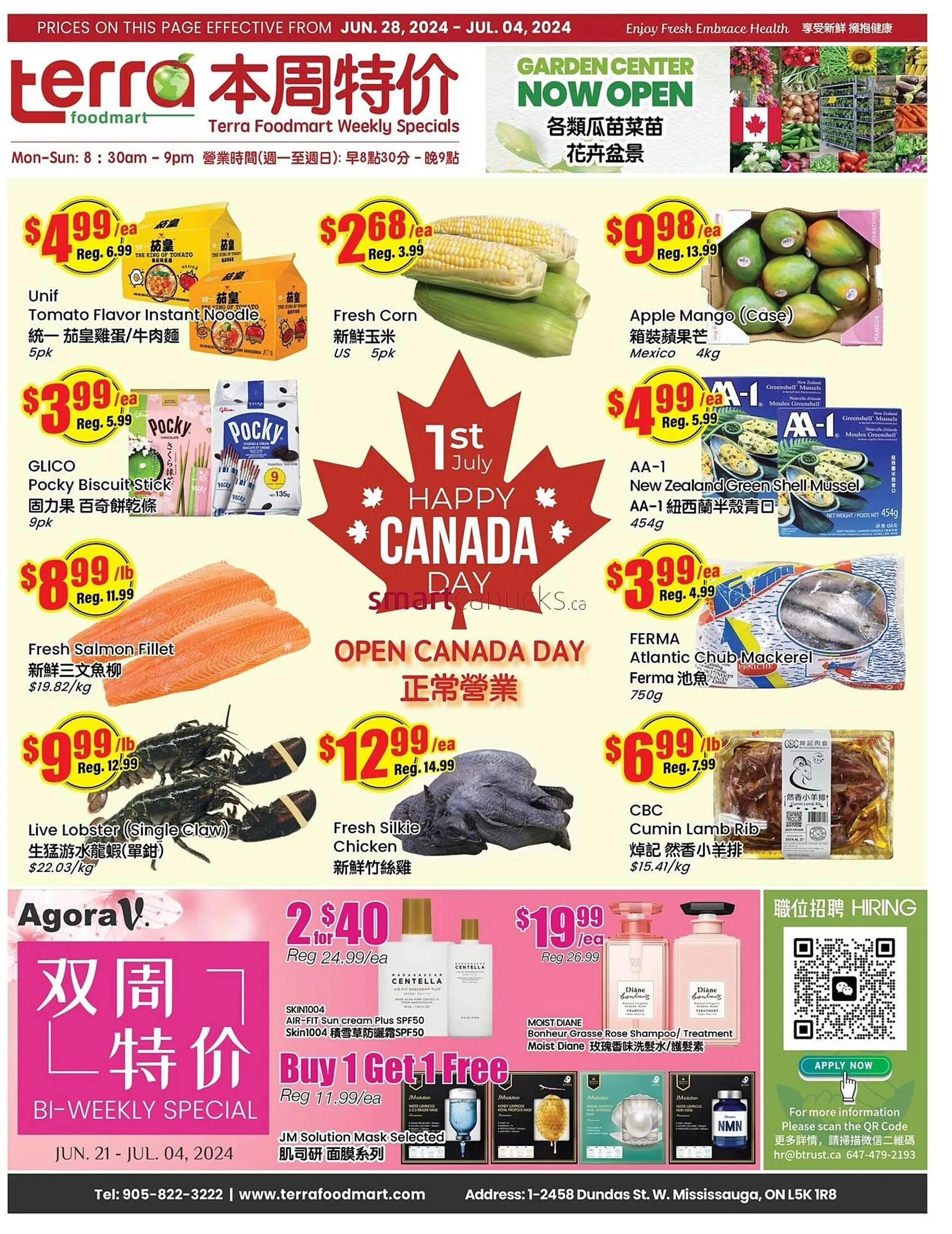 Terra Foodmart flyer - 1