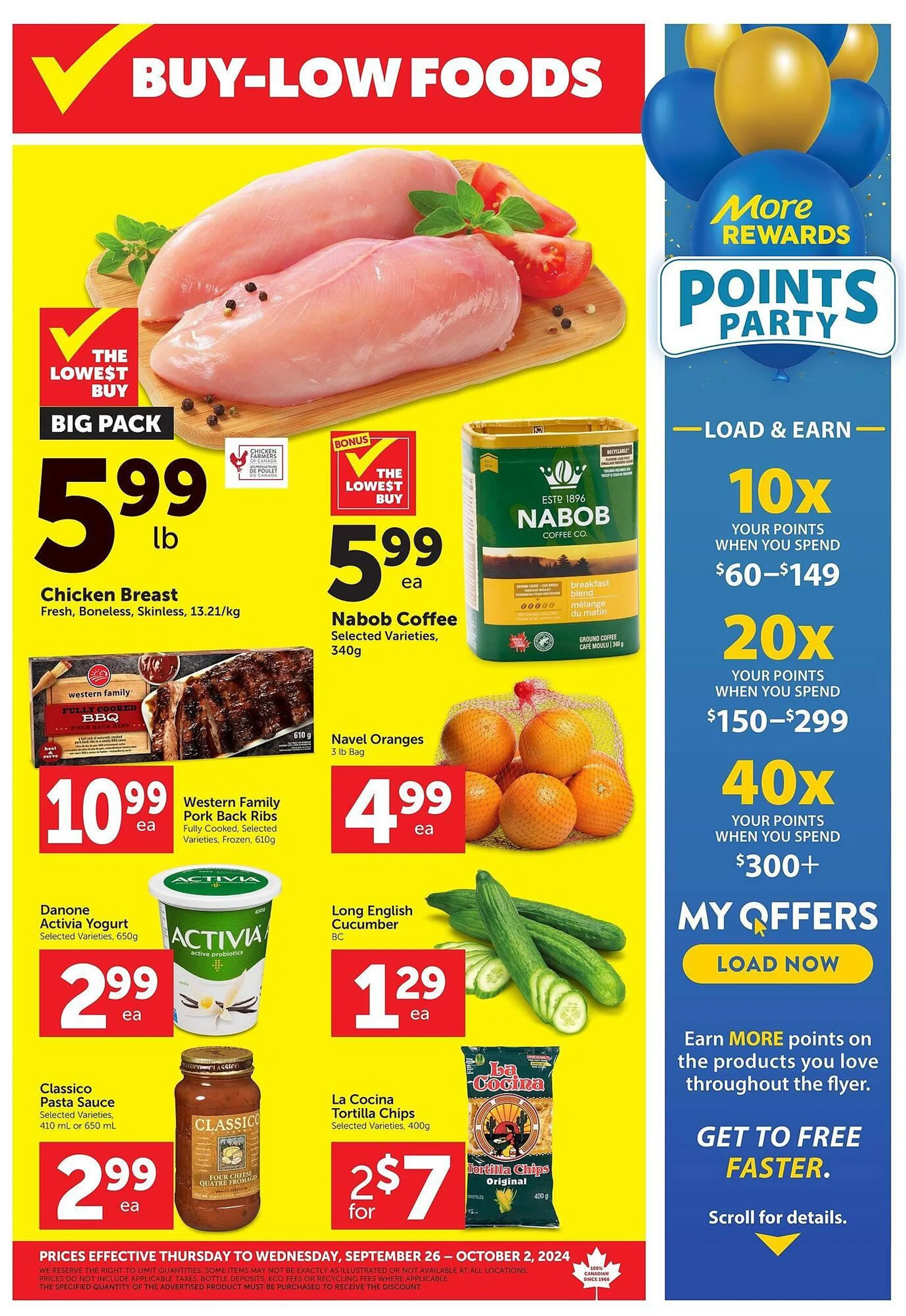 Buy-Low Foods flyer - 1