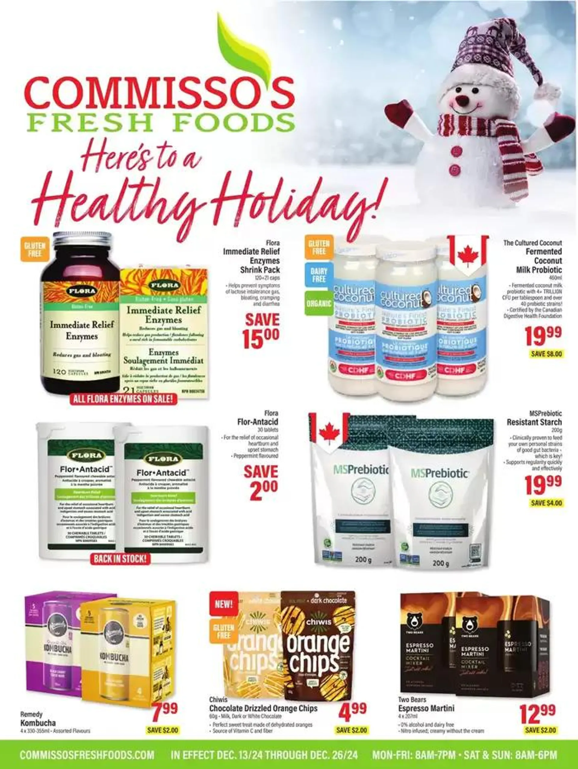 Commissos Fresh Foods weeky flyer - 1