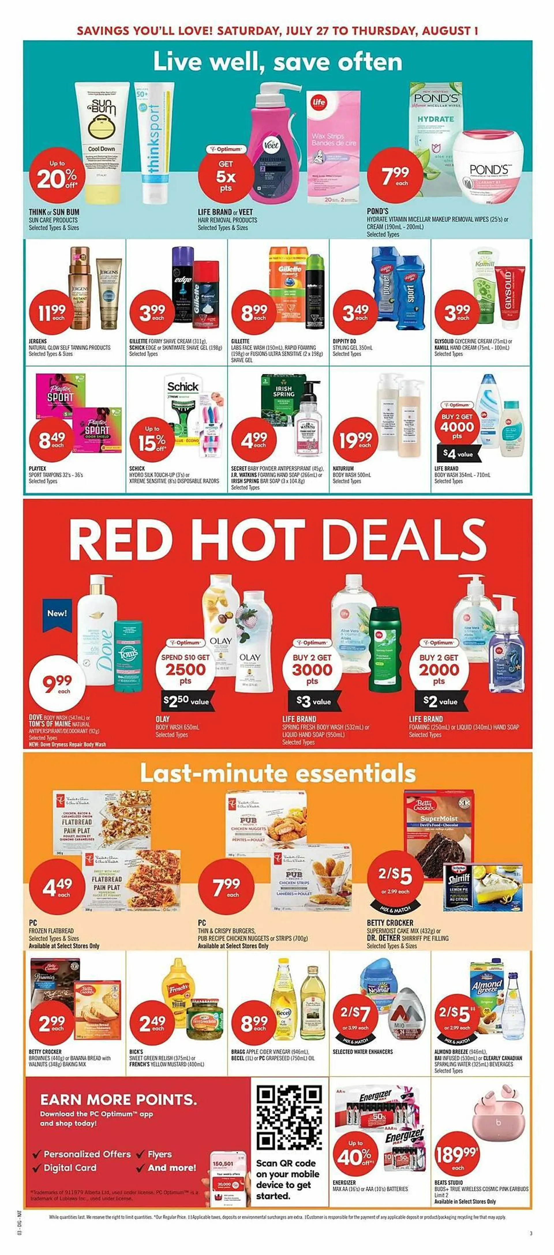 Shoppers Drug Mart flyer from July 27 to August 2 2024 - flyer page 20