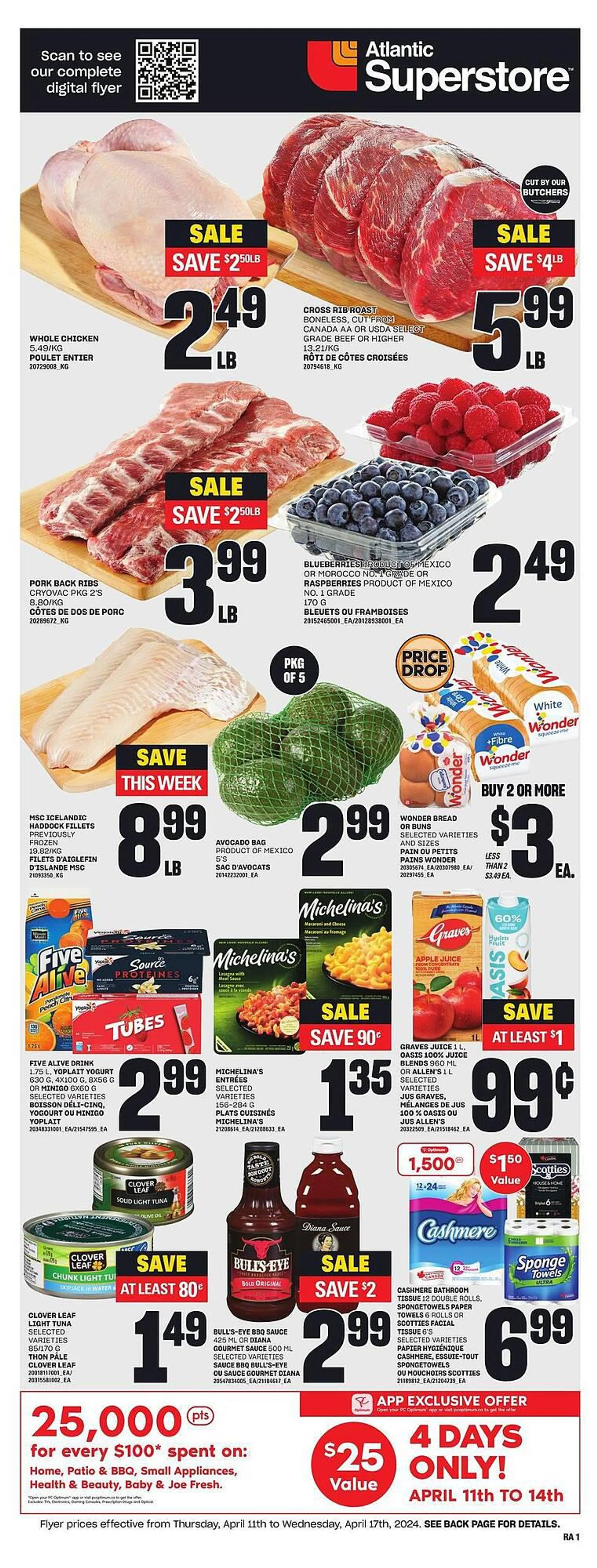 Atlantic Superstore flyer from April 11 to April 17 2024 - flyer page 2