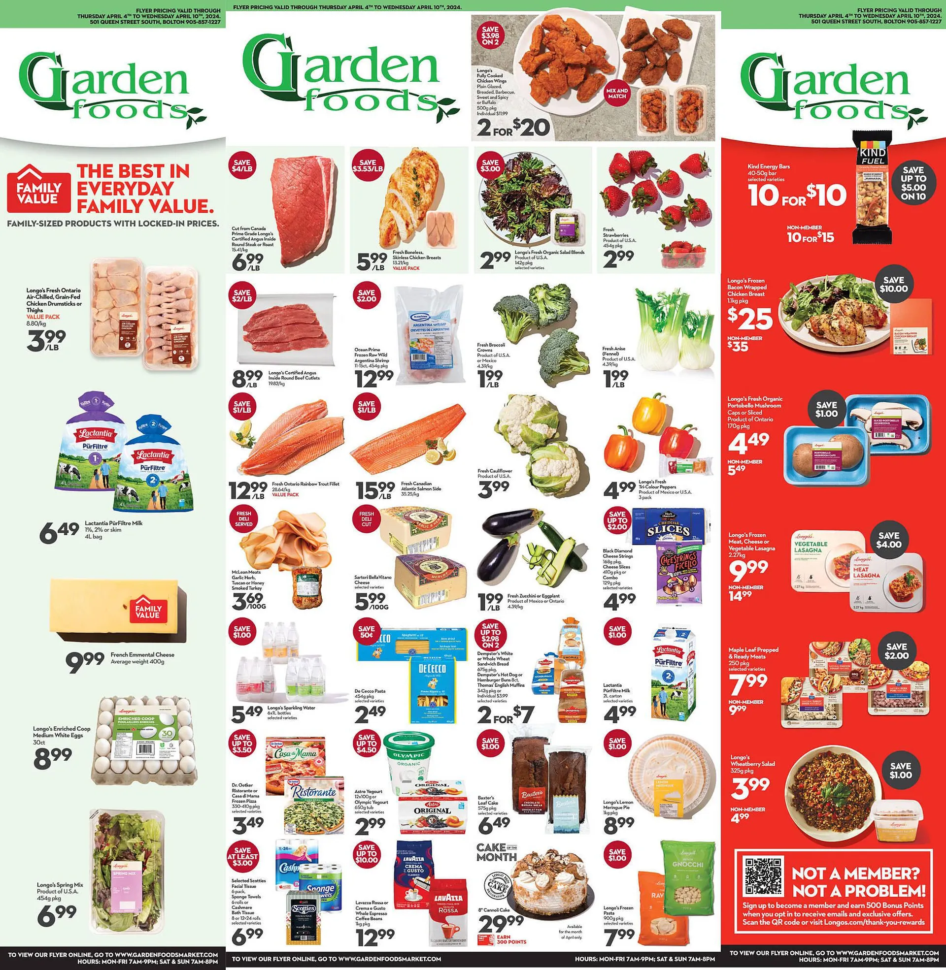 Garden Foods flyer from April 4 to April 10 2024 - flyer page 1