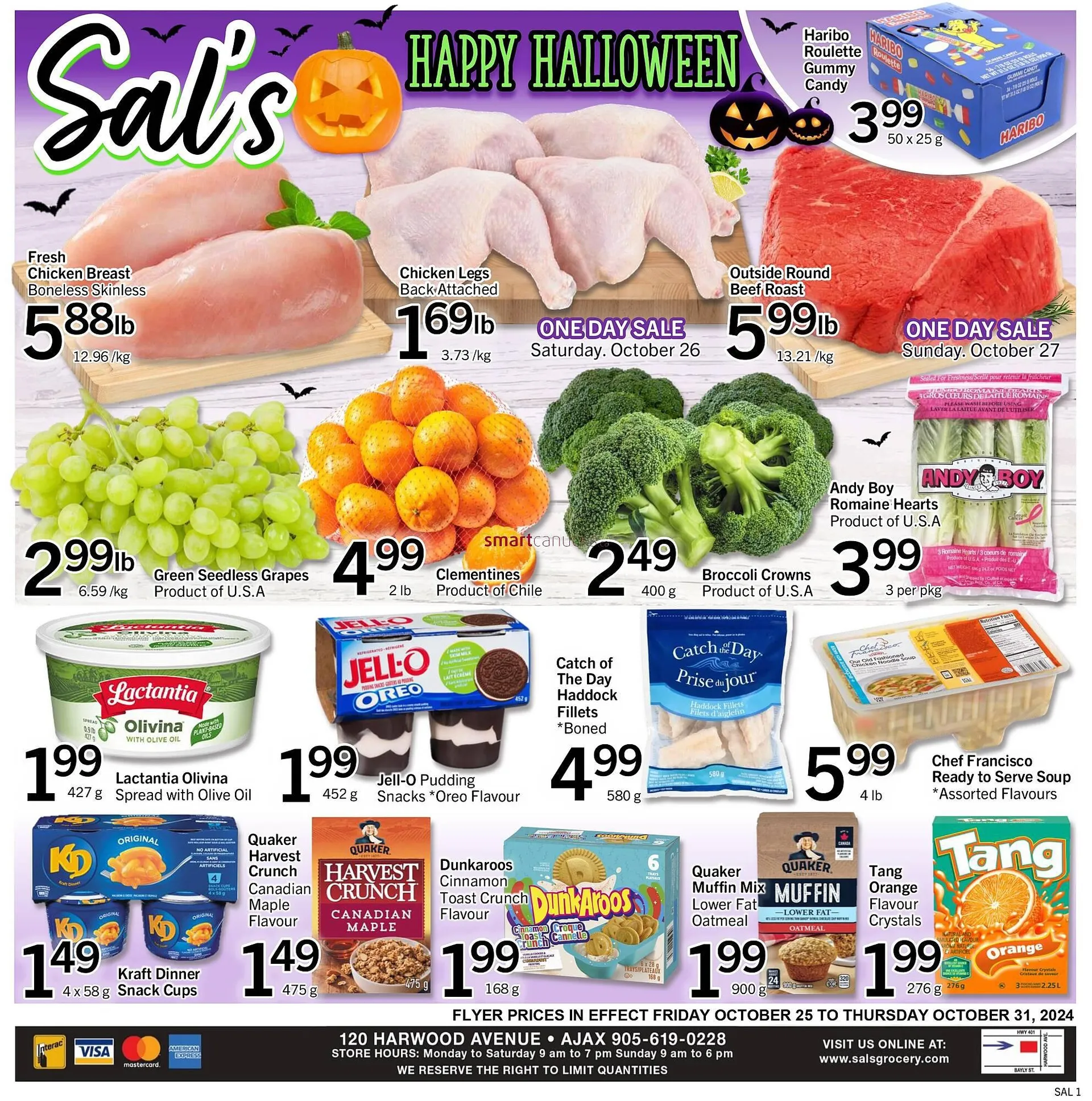 Sals Grocery flyer - 1