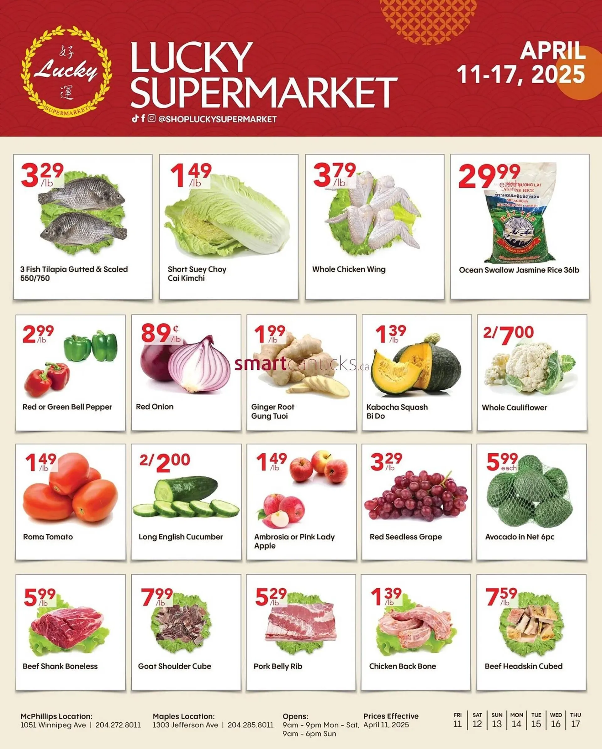 Lucky Supermarket flyer - 1