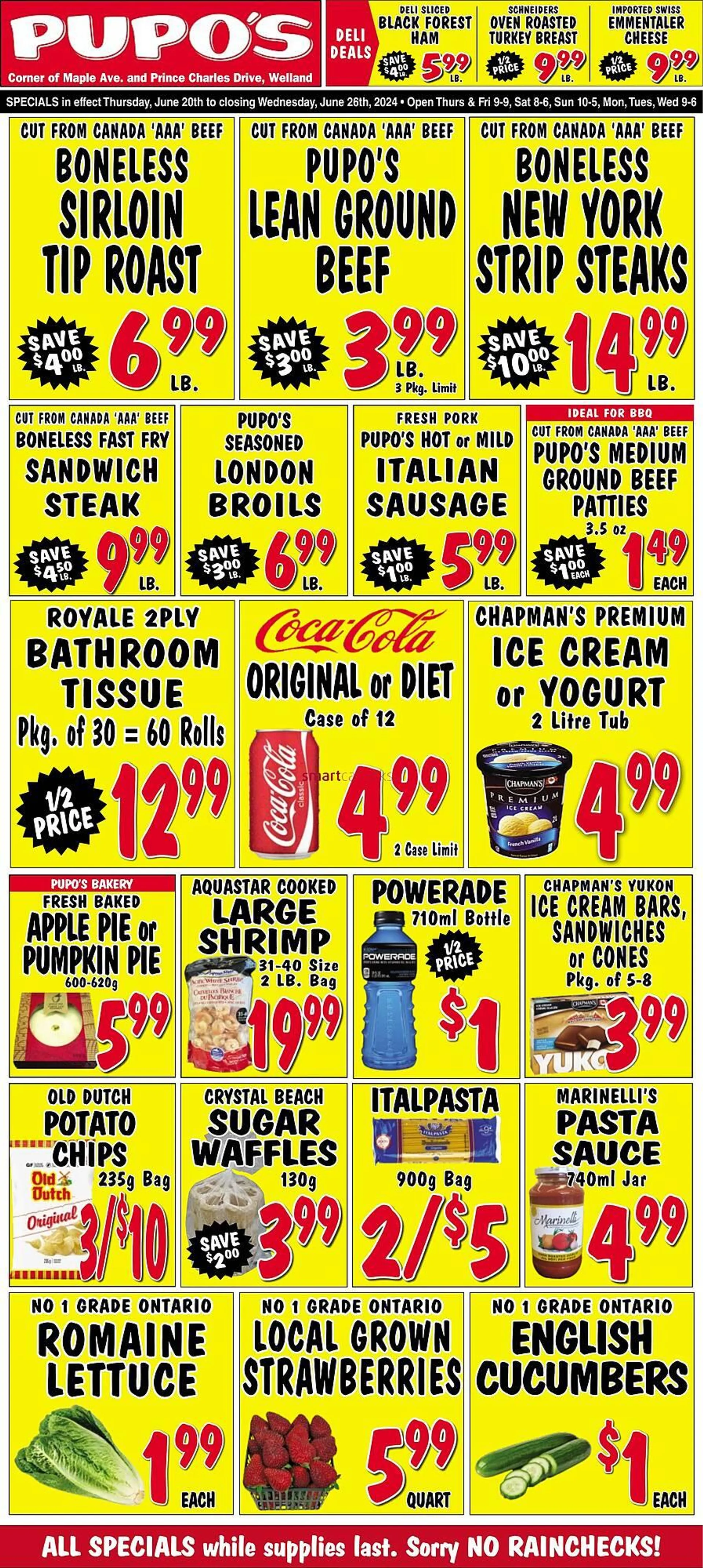 Pupos Food Market flyer - 1