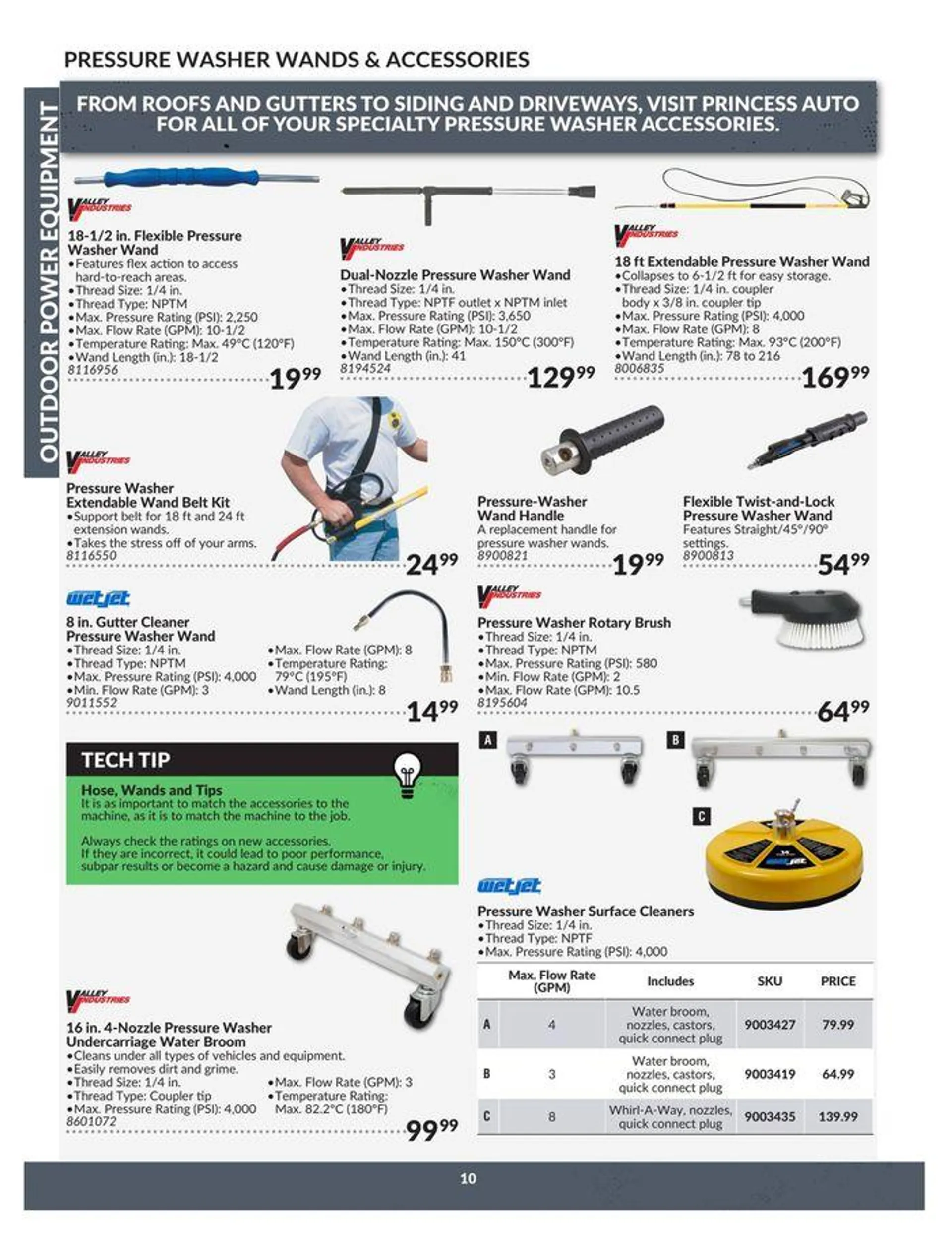 OUTDOOR POWER EQUIPMENT from April 23 to April 22 2025 - flyer page 10