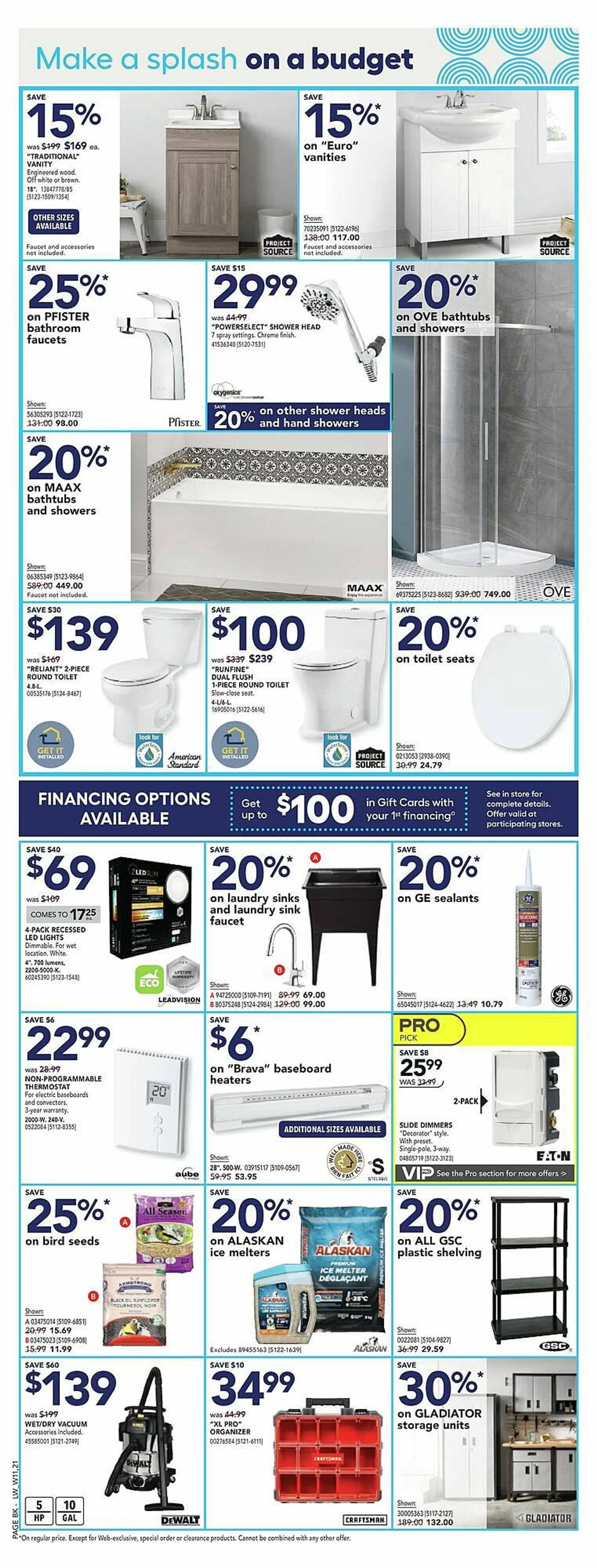Lowe's flyer from January 11 to January 18 2024 - flyer page 2