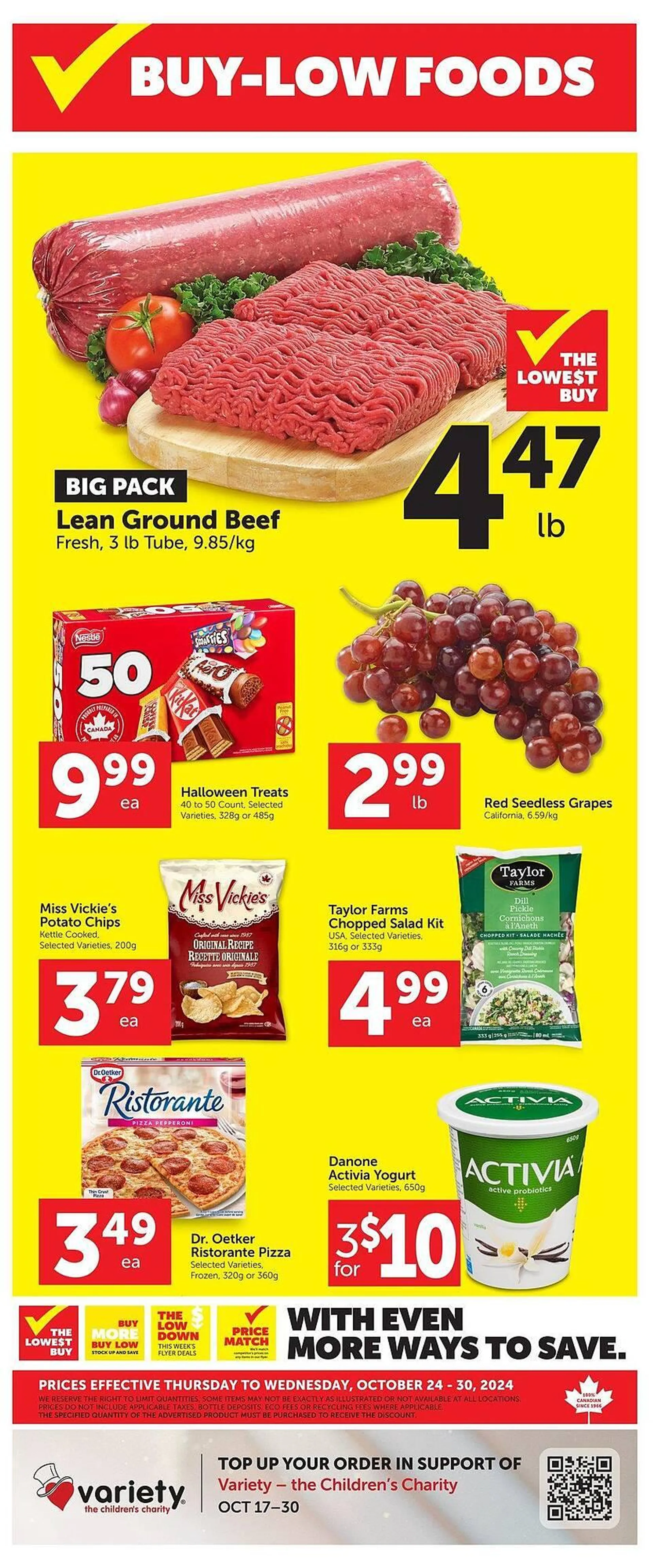 Buy-Low Foods flyer - 1