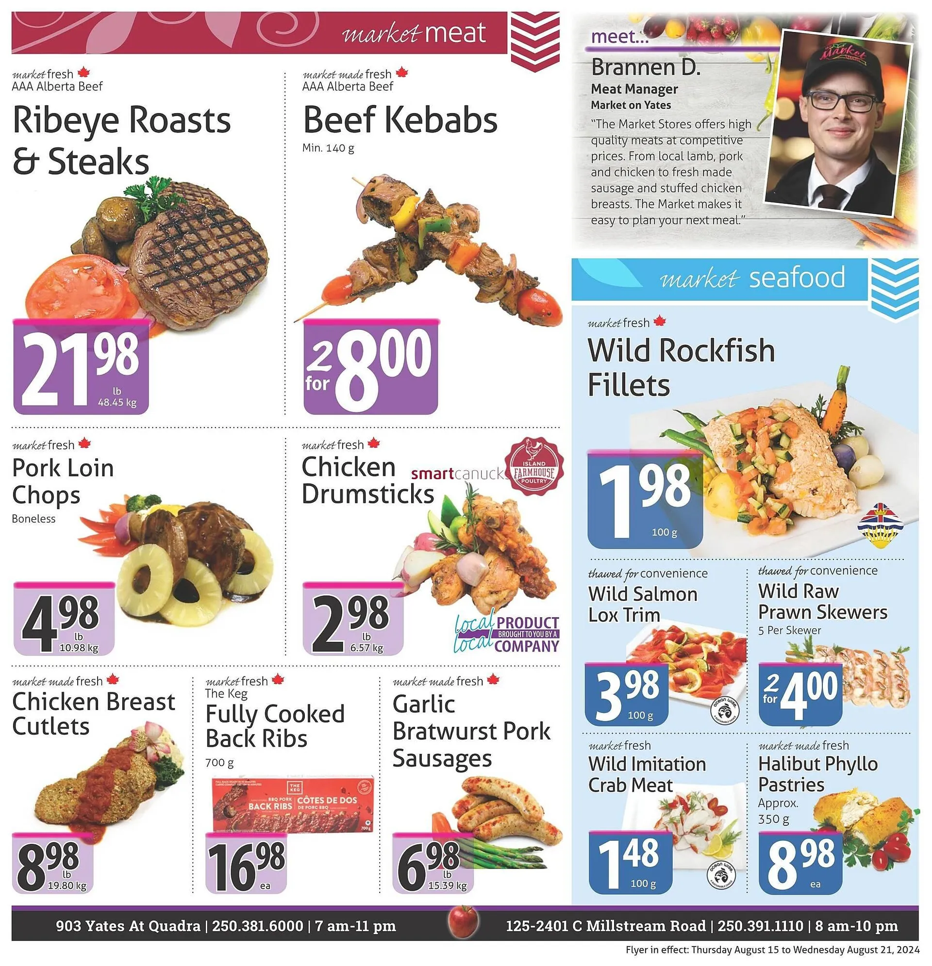 The Market Stores flyer from August 15 to August 21 2024 - flyer page 3