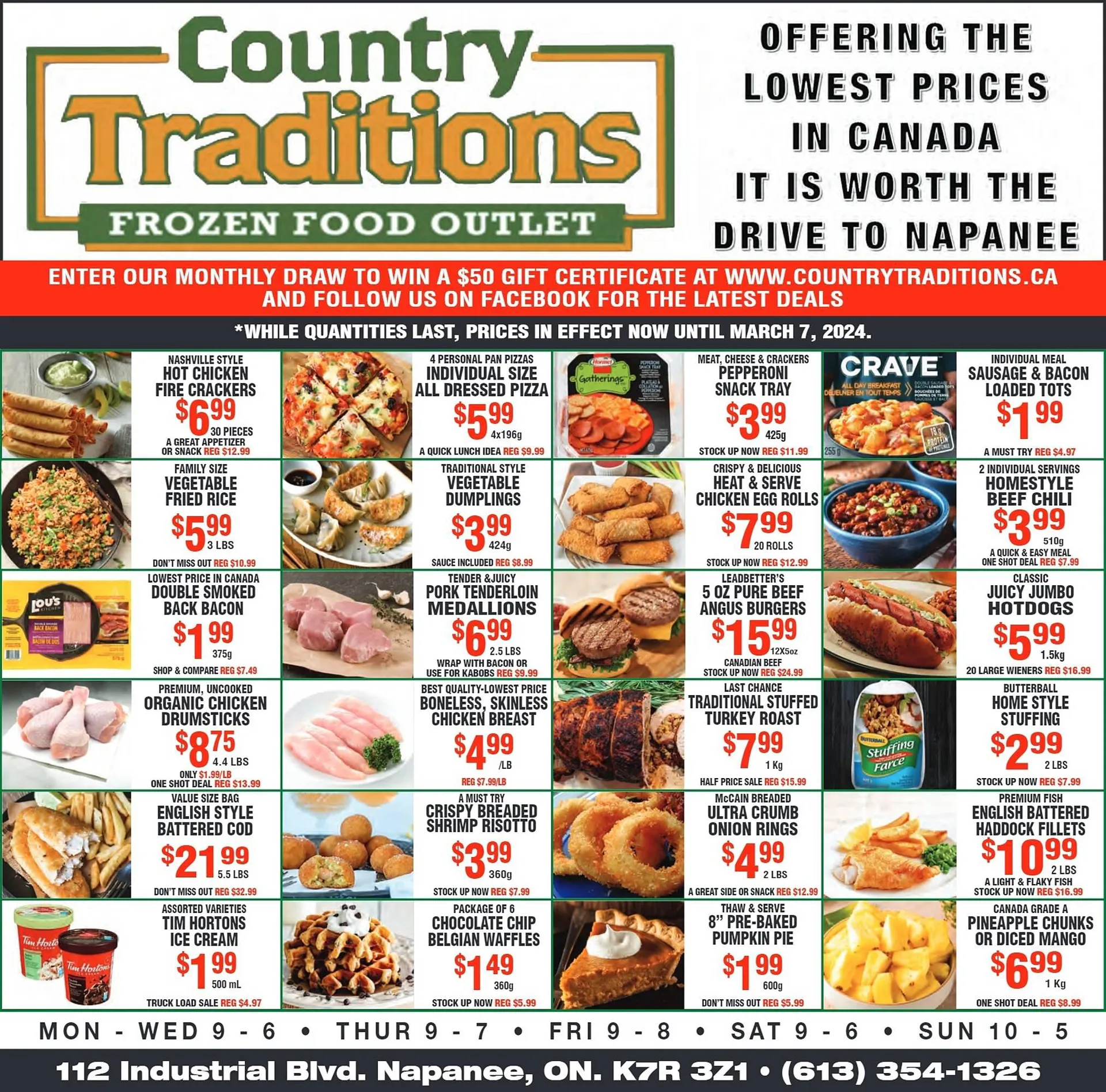 Country Traditions flyer from February 29 to March 7 2024 - flyer page 