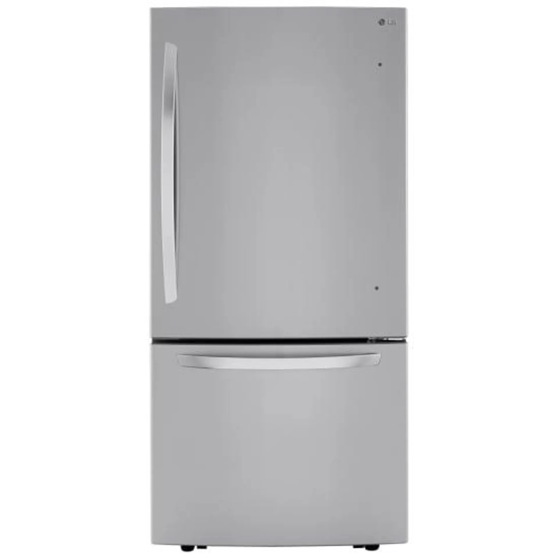 LG LRDCS2603S Bottom Freezer Refrigerator, 33 inch Width, ENERGY STAR Certified, 26 cu ft cu. ft., Stainless Steel colour Door Cooling+