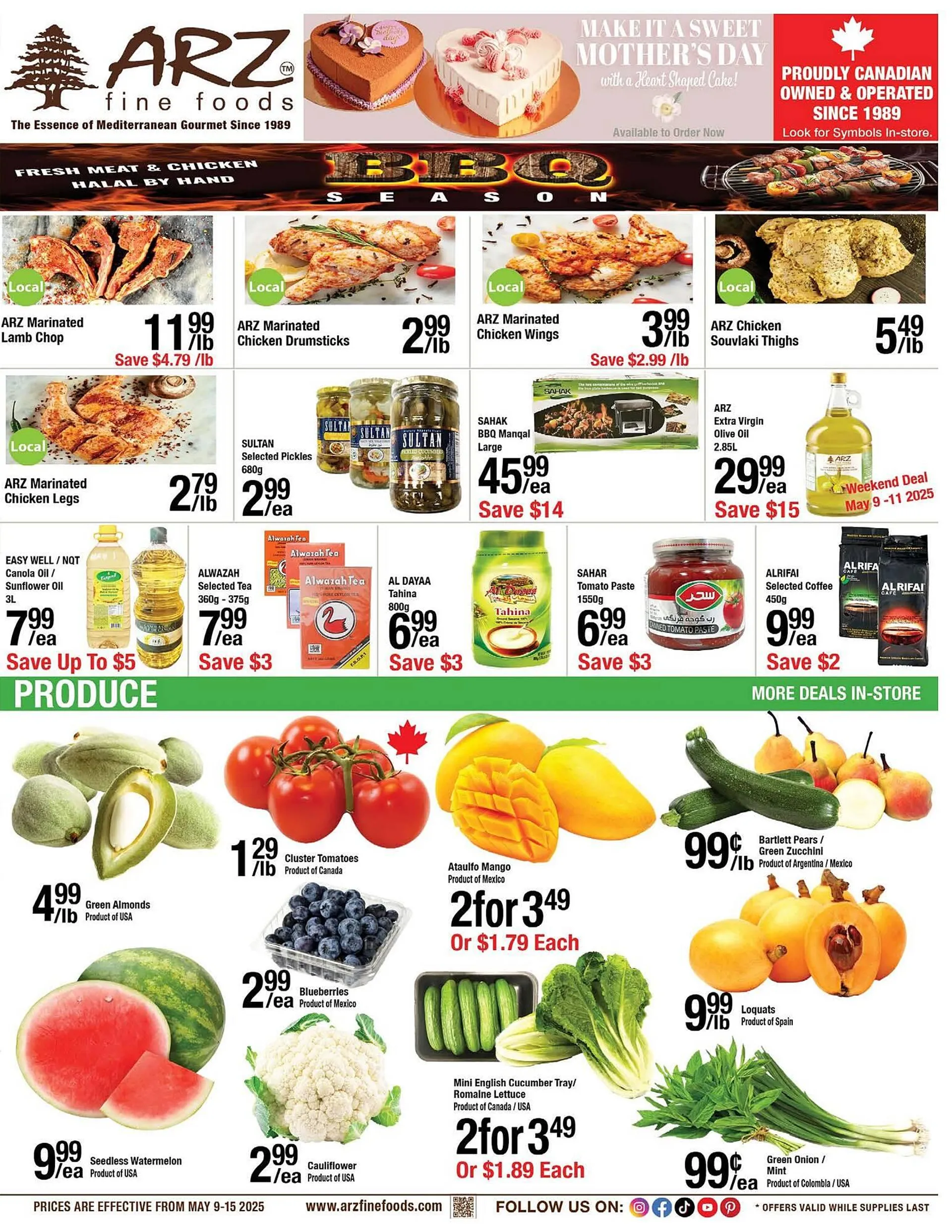 Arz Fine Foods flyer - 1