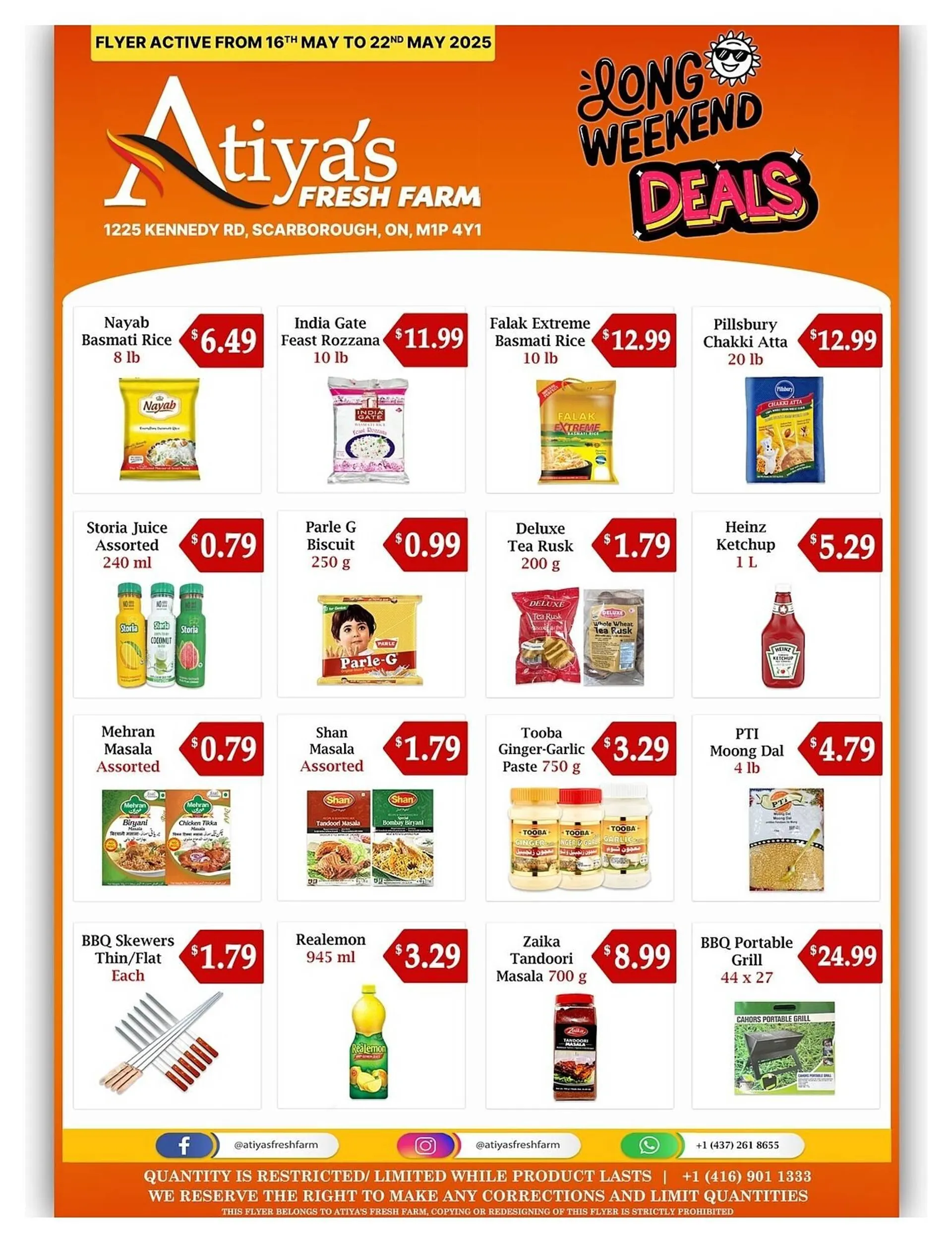 Atiyas Fresh Farm flyer - 1