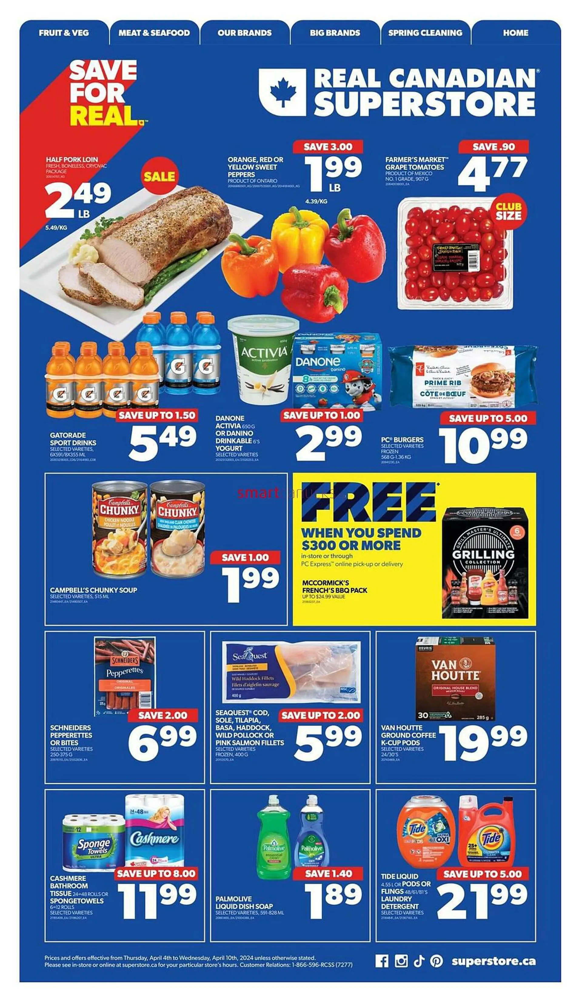 Real Canadian Superstore flyer from April 4 to April 10 2024 - flyer page 2