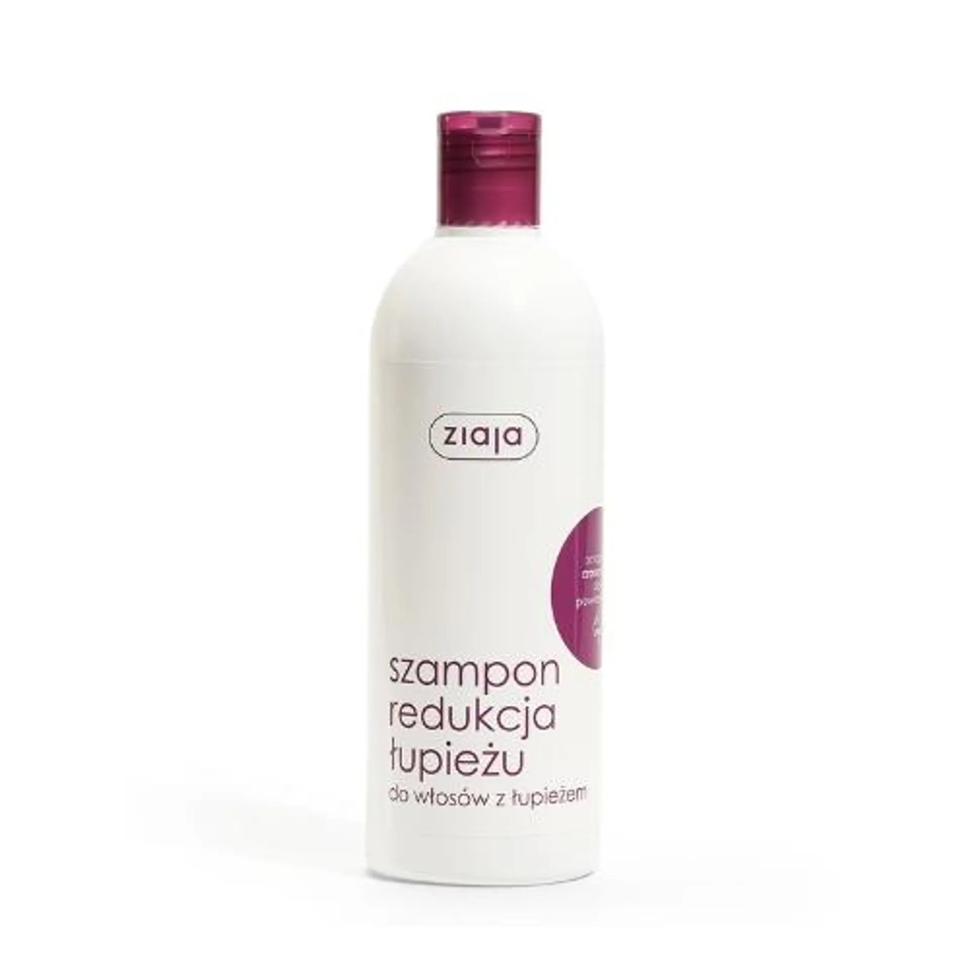 Ziaja Shampoo Black Turnip Intensive Dandruff Reduction 400ml