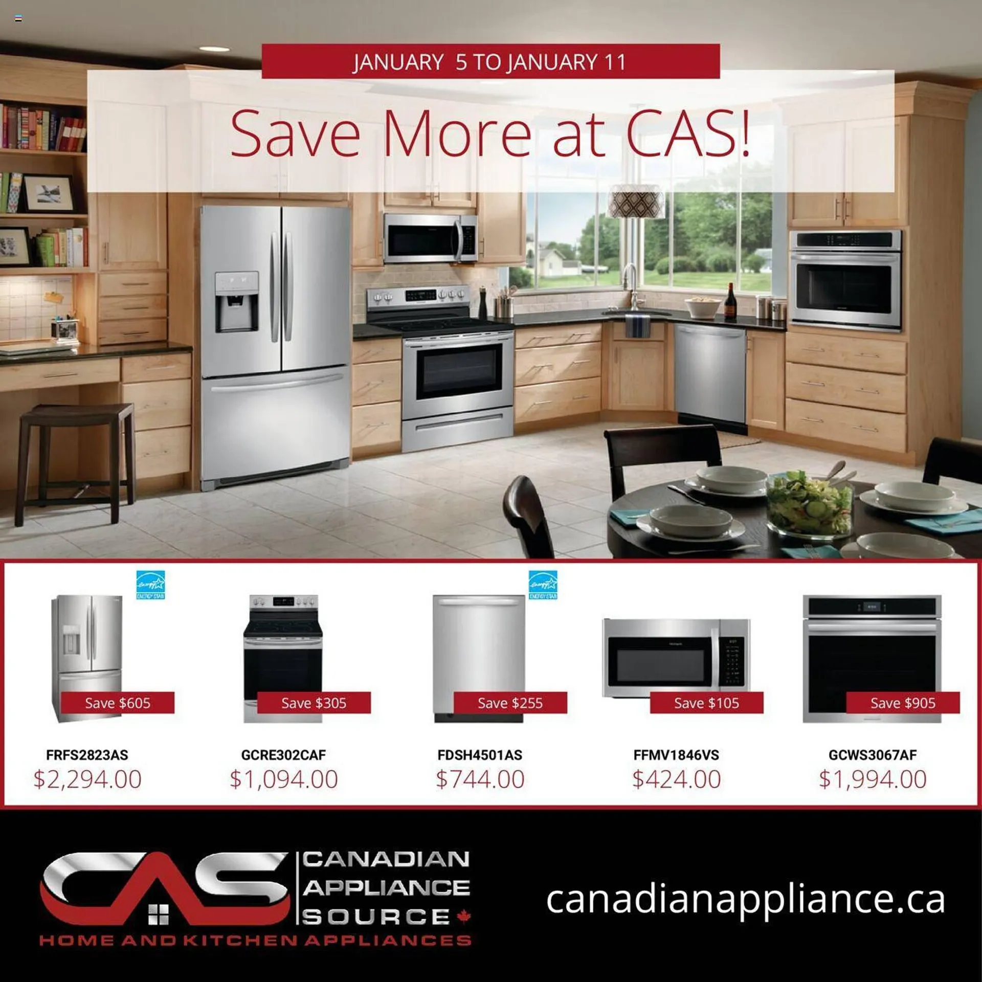 Canadian Appliance Source flyer - 1