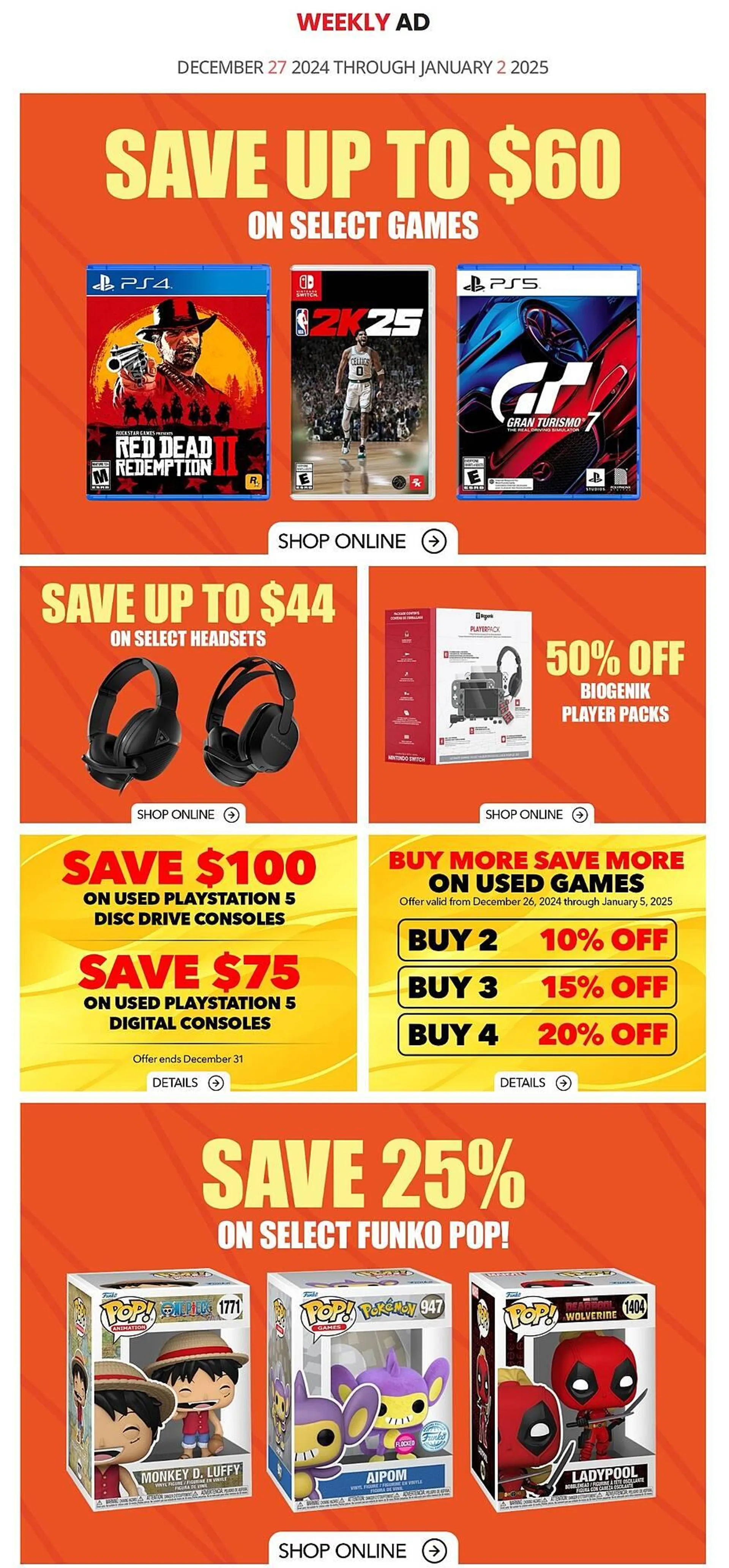 GameStop flyer - 1