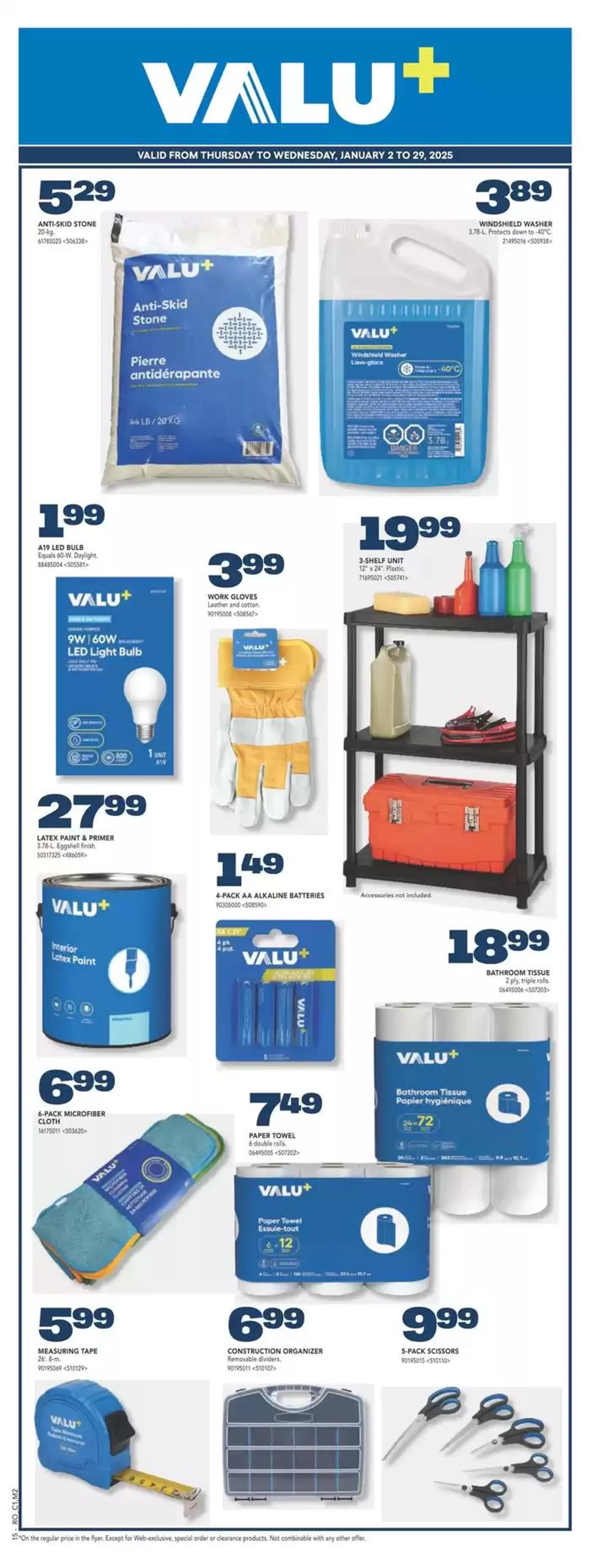 RONA Weekly ad from January 2 to January 8 2025 - flyer page 3