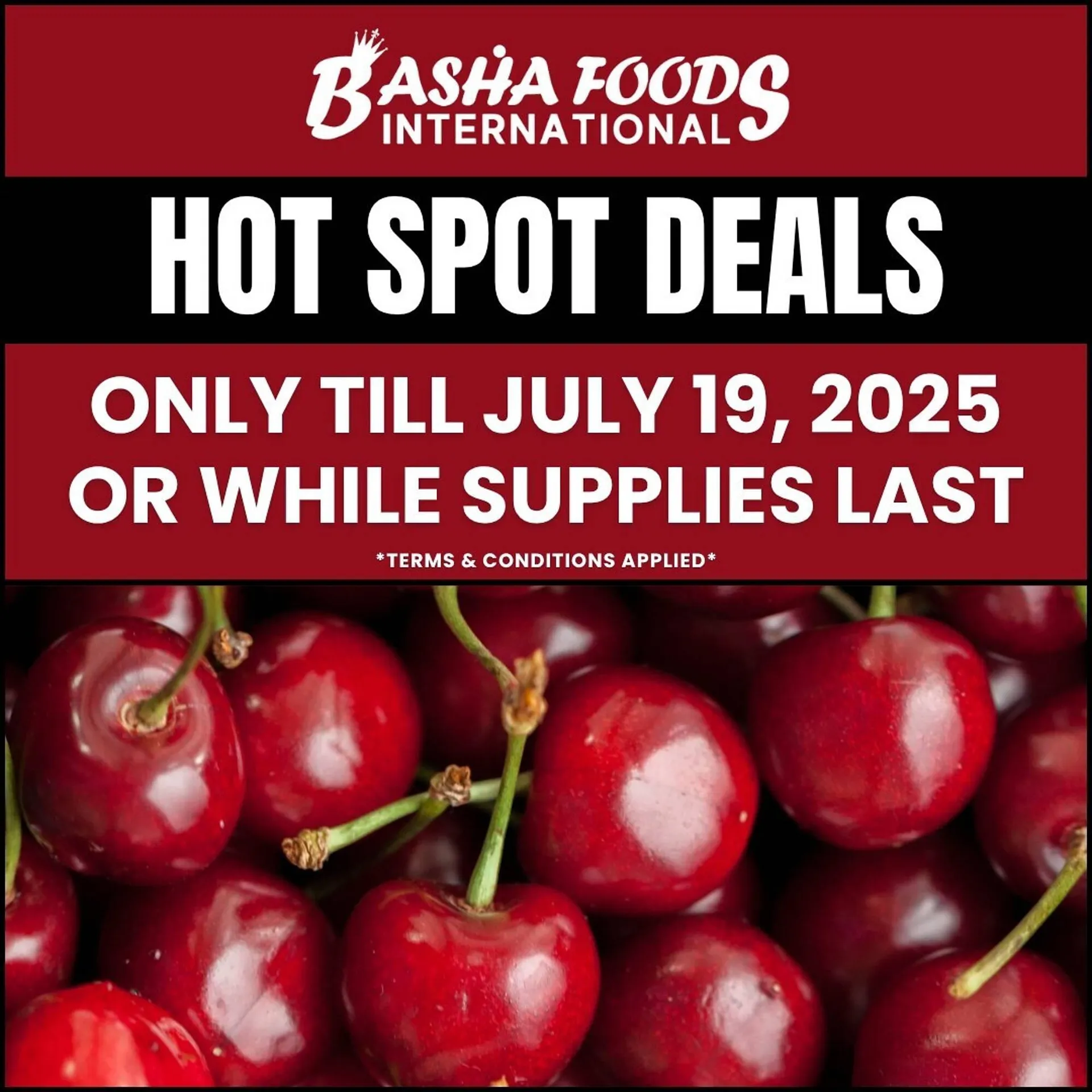 Basha Foods flyer from July 17 to July 23 2025 - flyer page 1