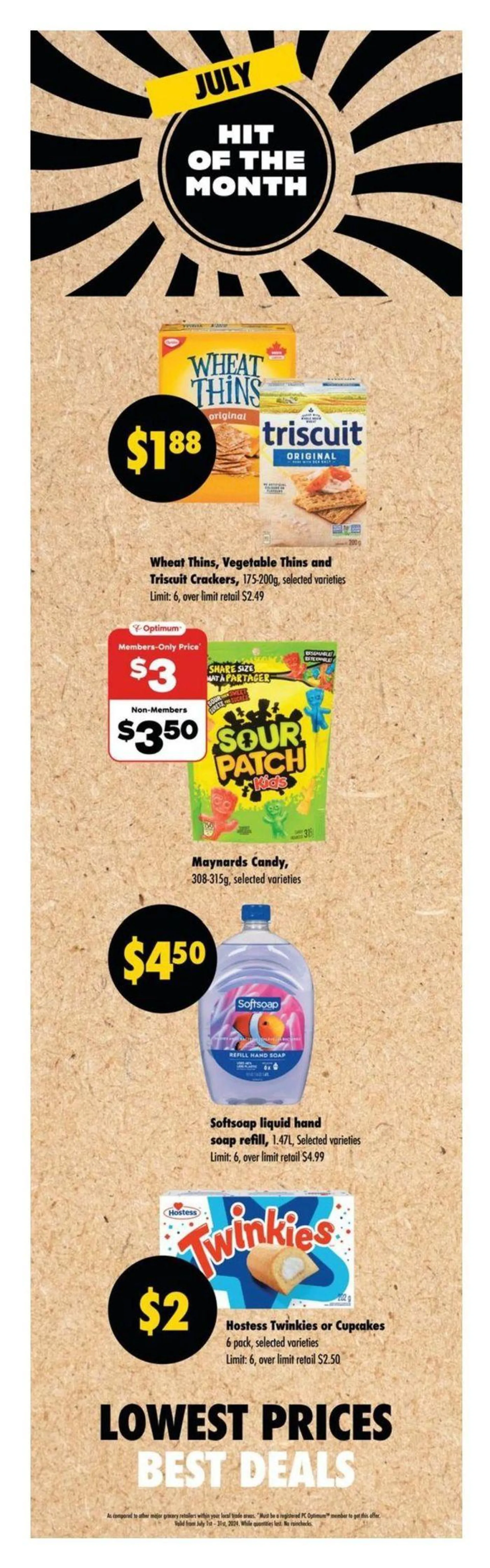 Wholesale Club Weekly ad from July 11 to July 31 2024 - flyer page 1