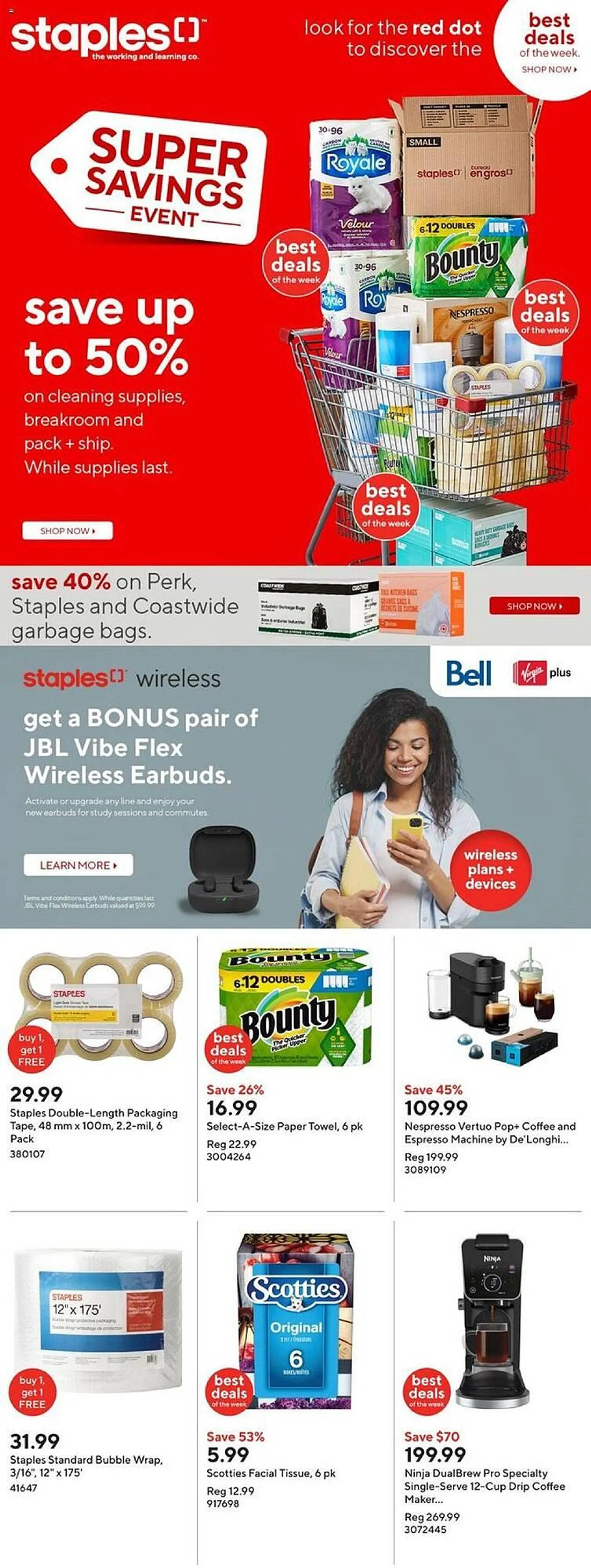 Staples flyer - 1