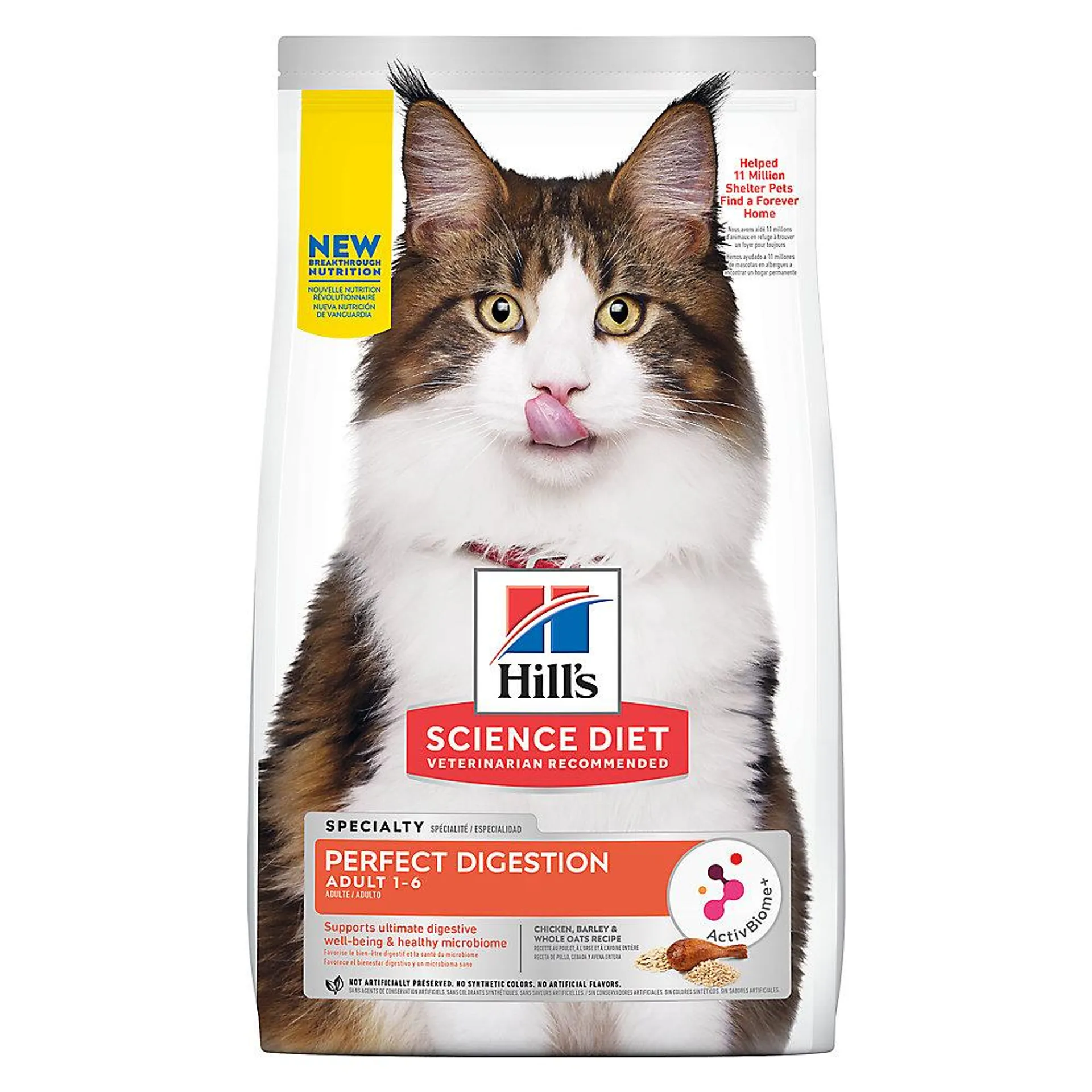 Hill's® Science Diet® Perfect Digestion Adult Dry Cat Food - Chicken