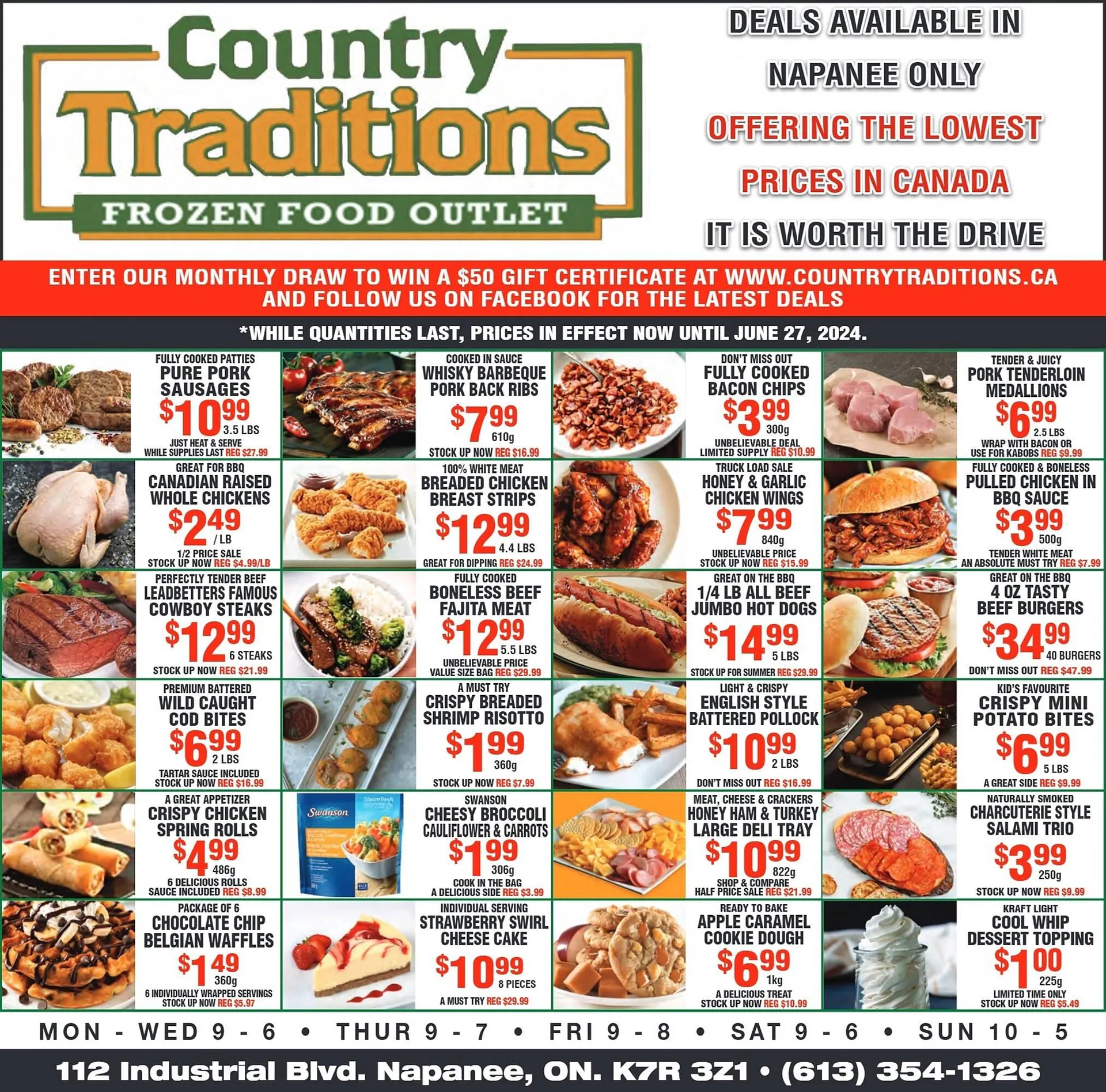 Country Traditions flyer from June 21 to June 27 2024 - flyer page 1