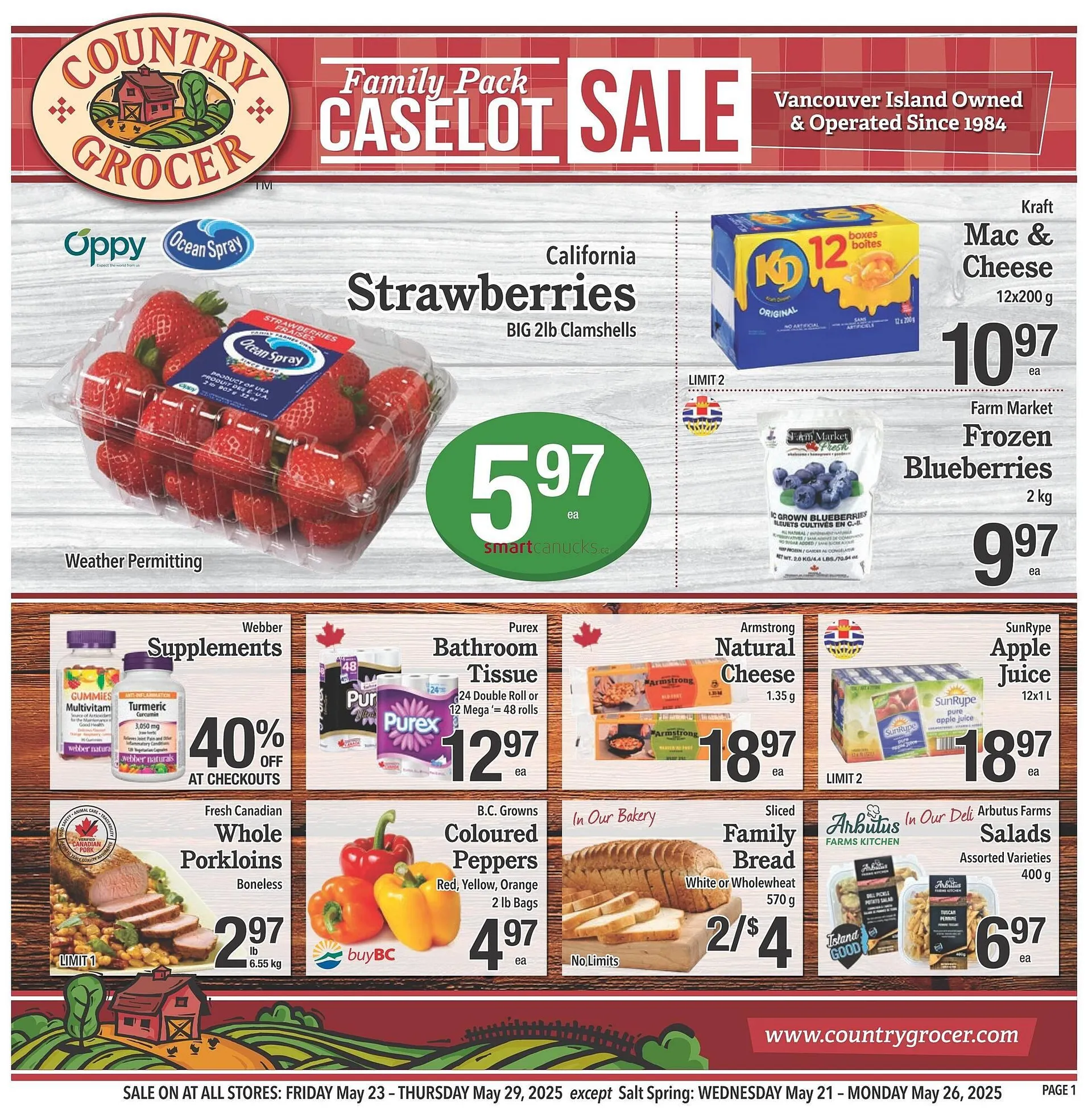 Country Grocer flyer - 1