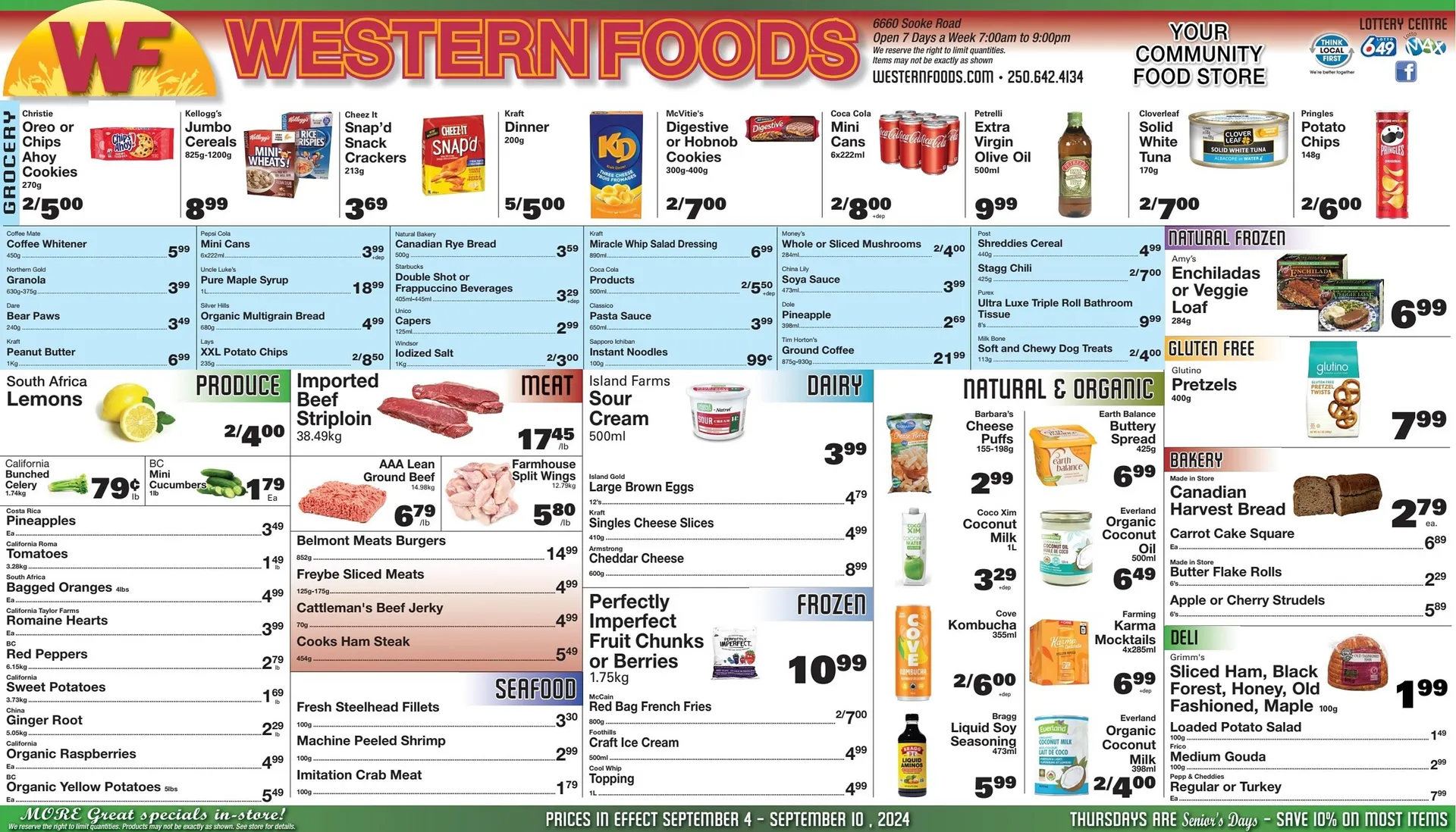 Western Foods flyer - 1