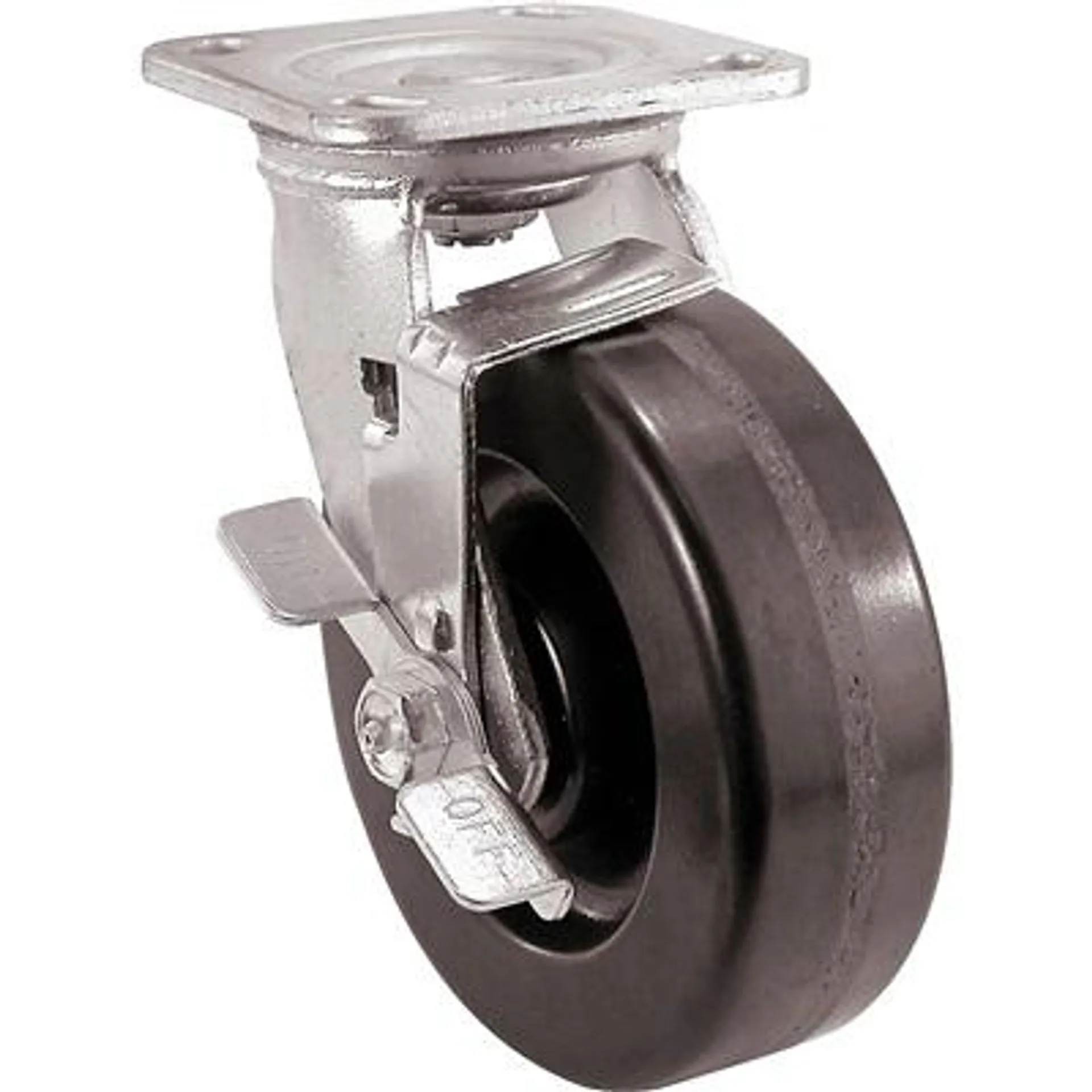 Caster 4" Swivel Brake Phenolc