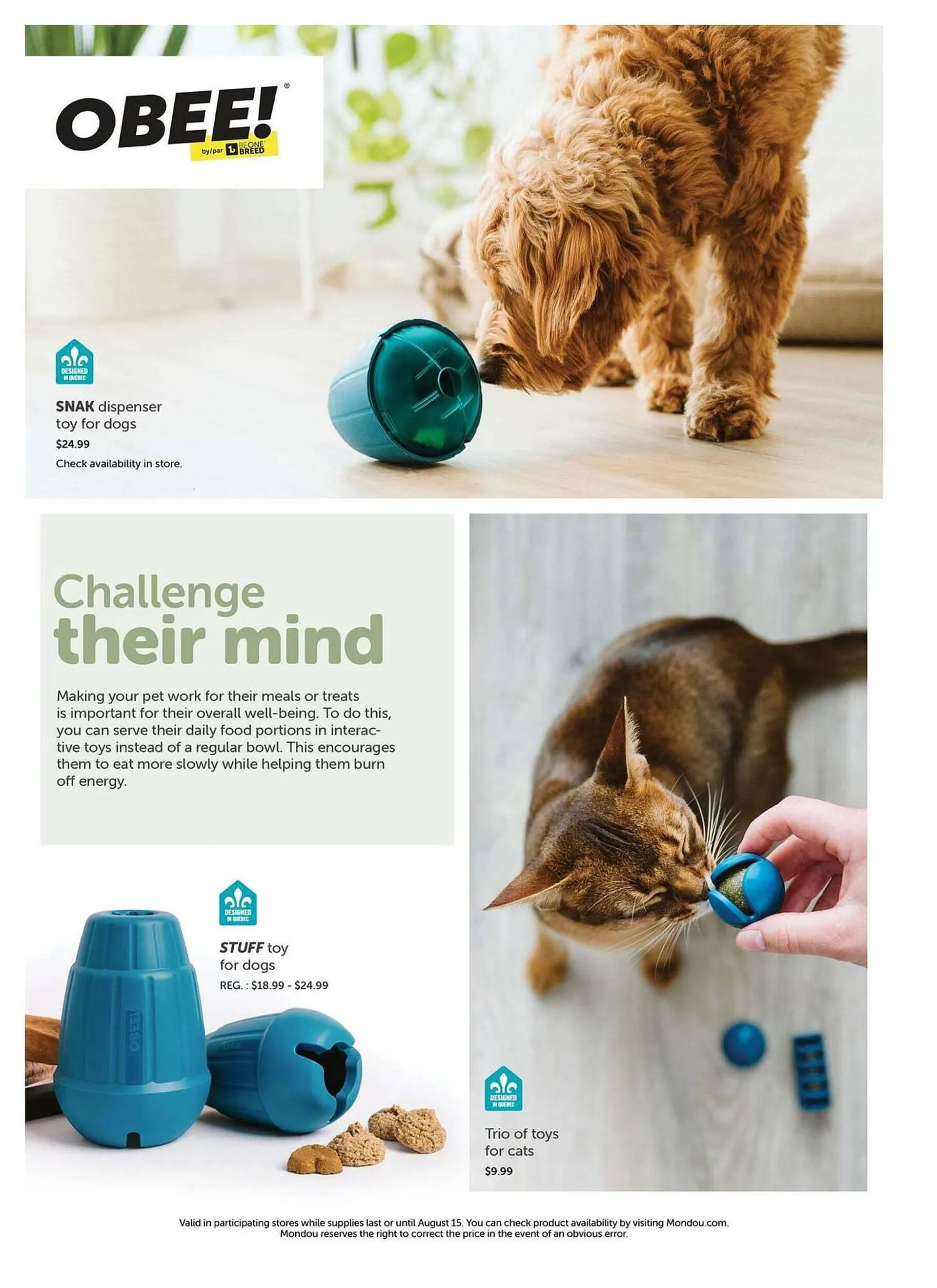 Mondou flyer from May 15 to May 22 2025 - flyer page 11