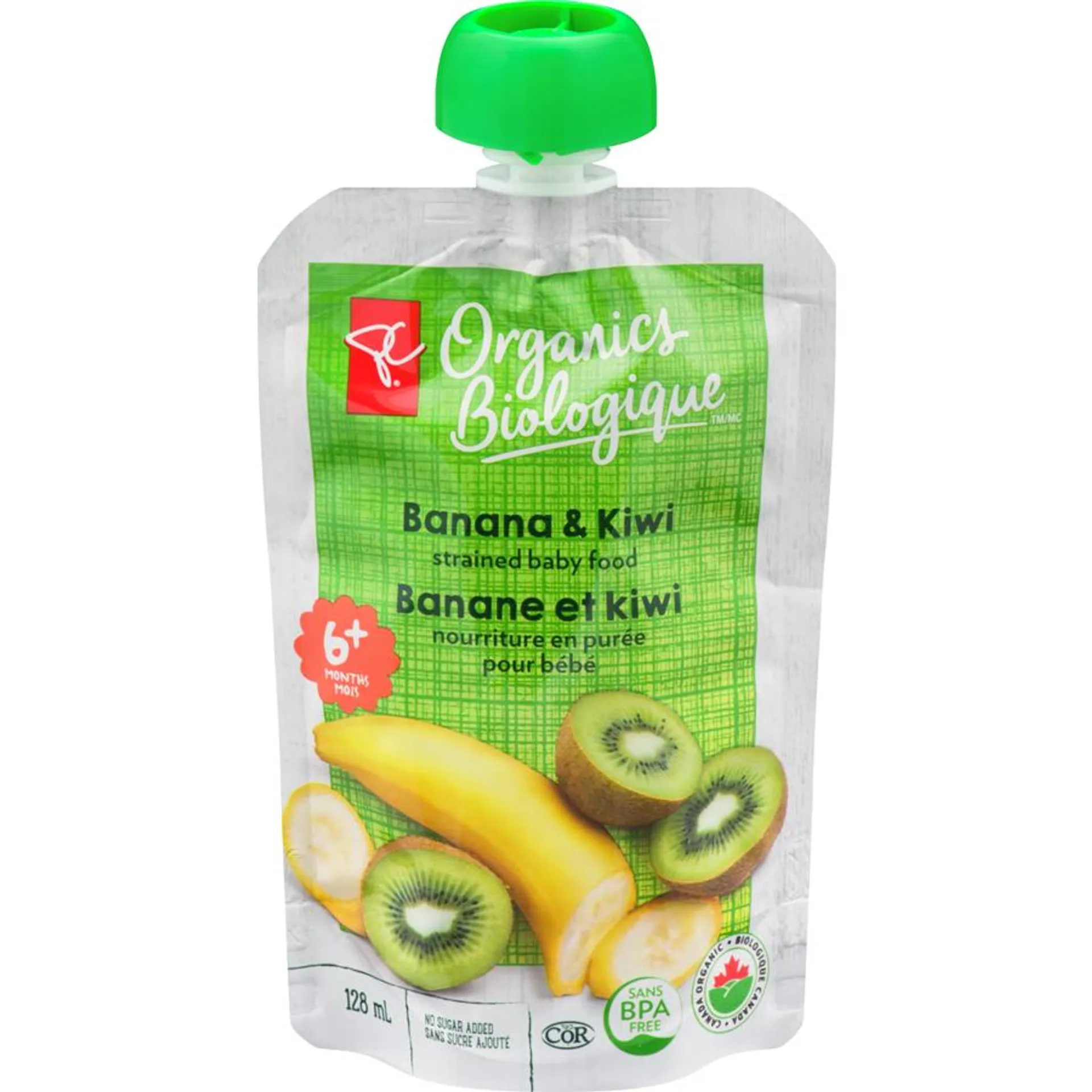 Organic Banana & Kiwi