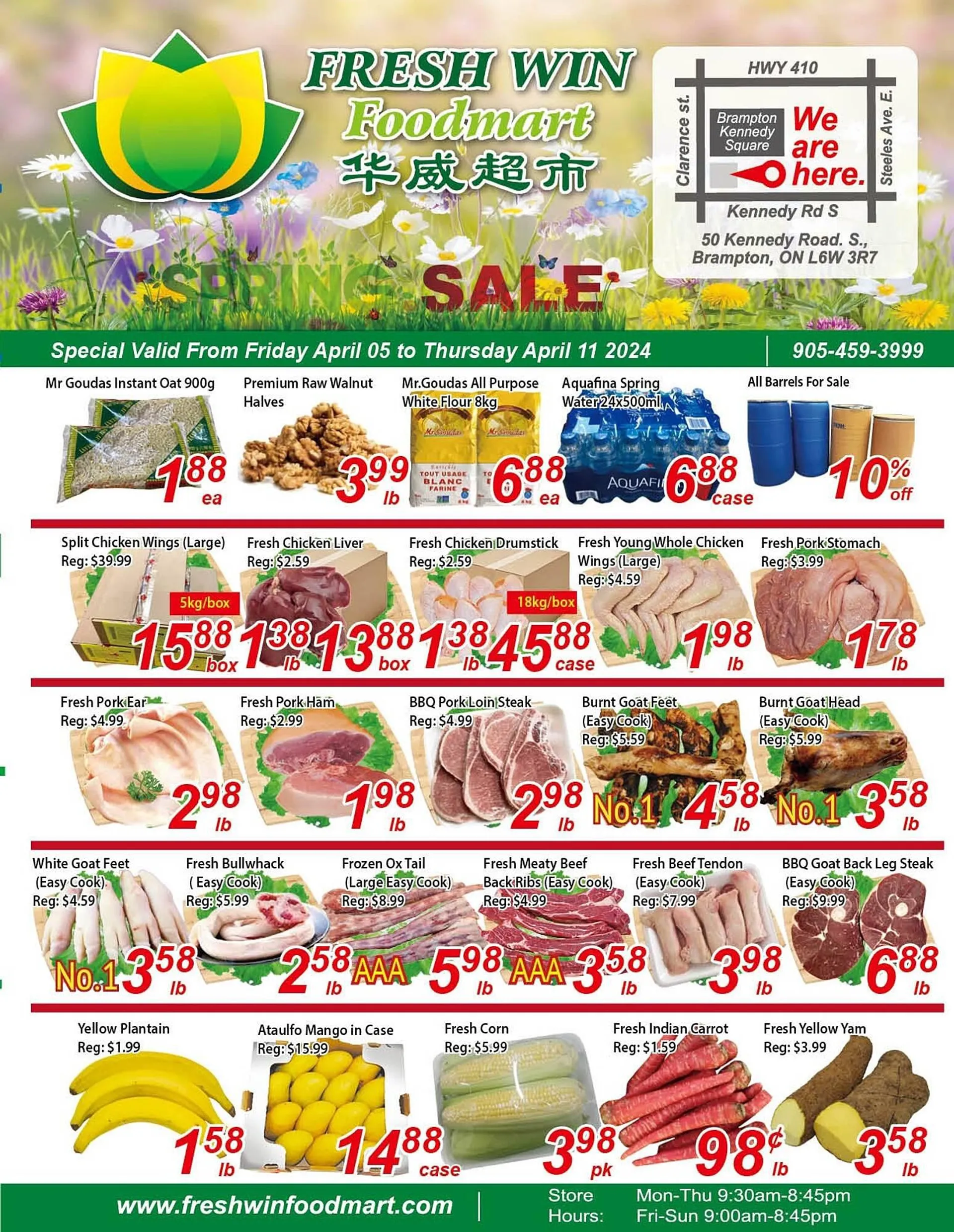 Fresh Win Foodmart flyer from April 5 to April 11 2024 - flyer page 