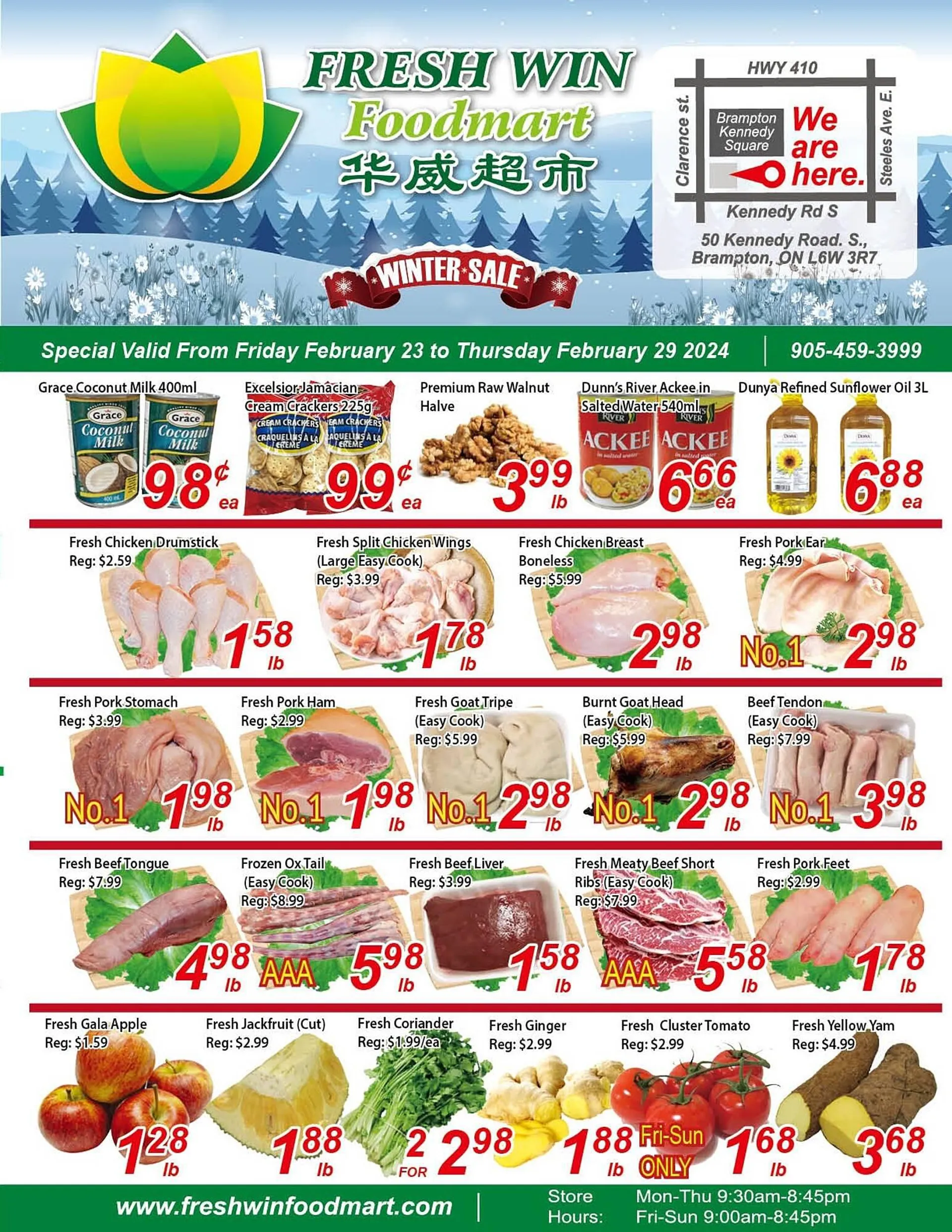 Fresh Win Foodmart flyer from February 23 to February 29 2024 - flyer page 