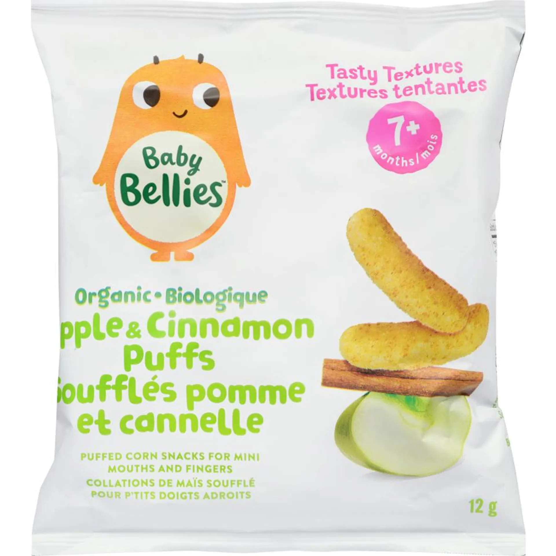 Apple & Cinnamon Puffs Organic 7+ Months