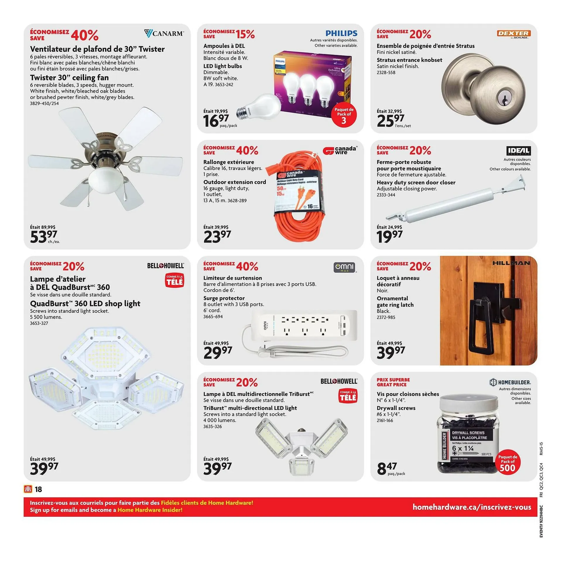 Home Hardware flyer from May 22 to June 4 2025 - flyer page 18