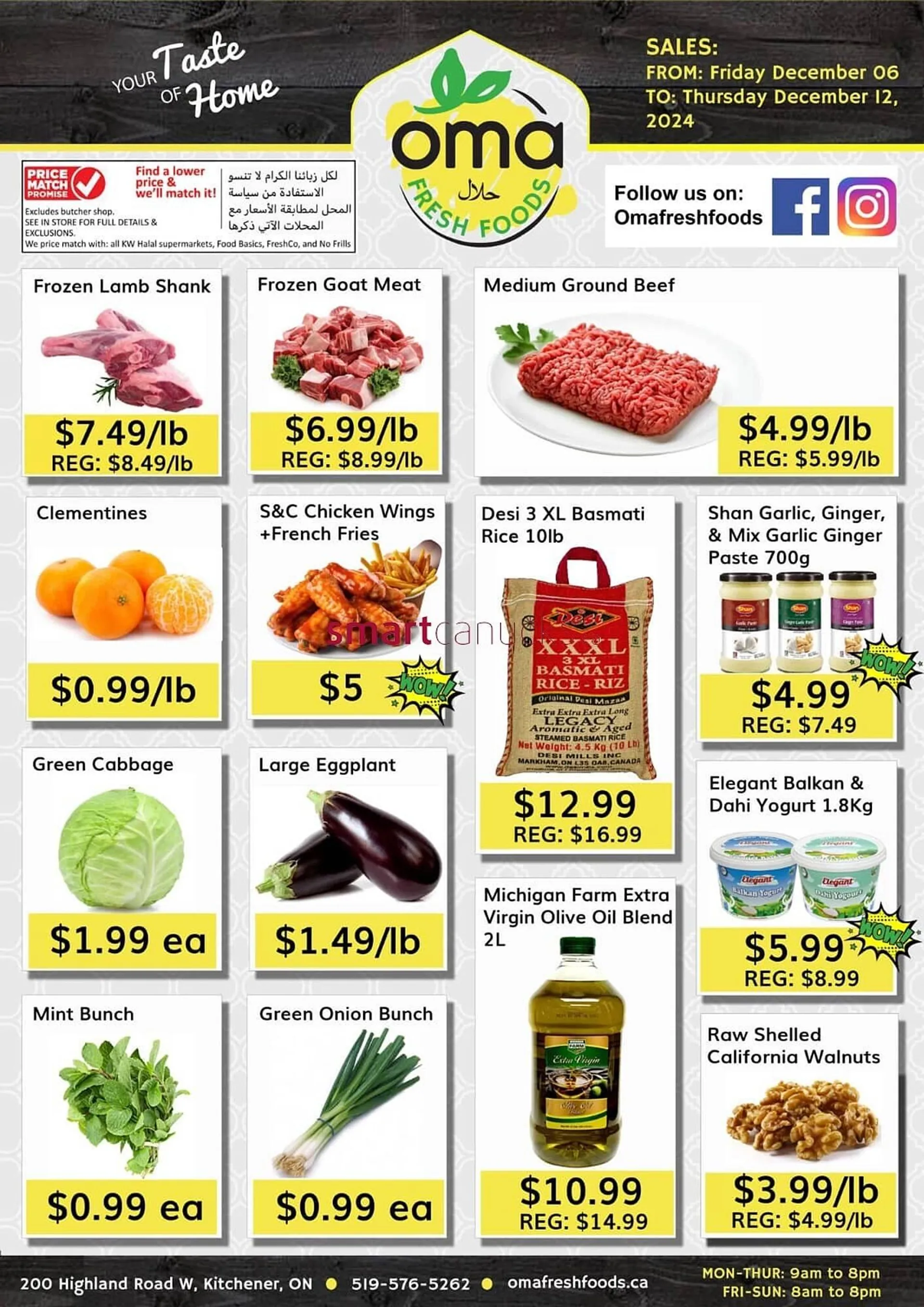 Oma Fresh Foods flyer - 1