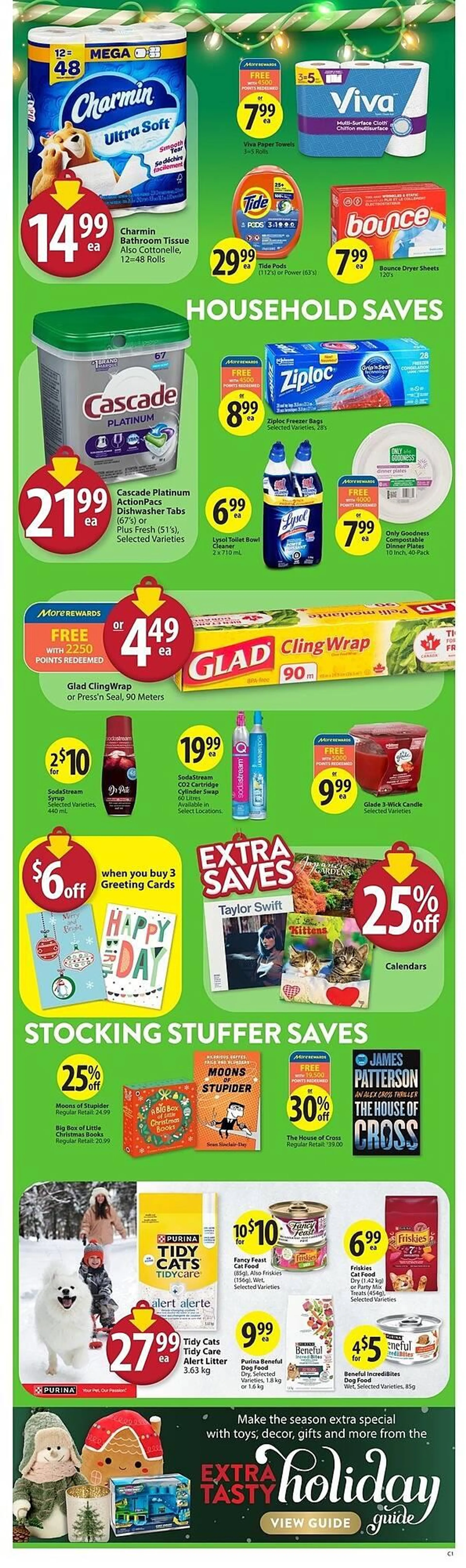 Save on Foods flyer from December 5 to January 1 2025 - flyer page 20