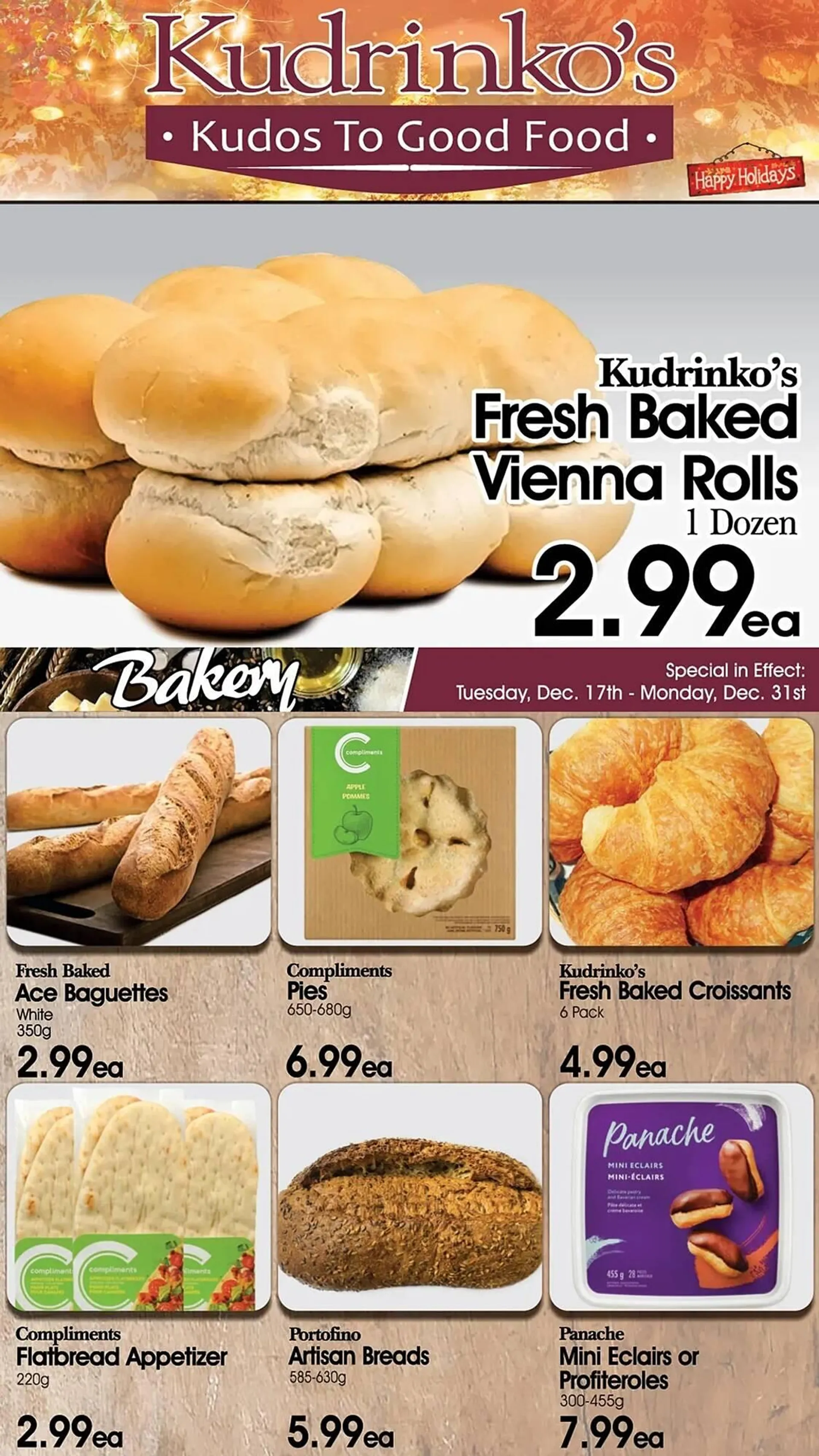 Kudrinko's flyer from December 19 to December 25 2024 - flyer page 6