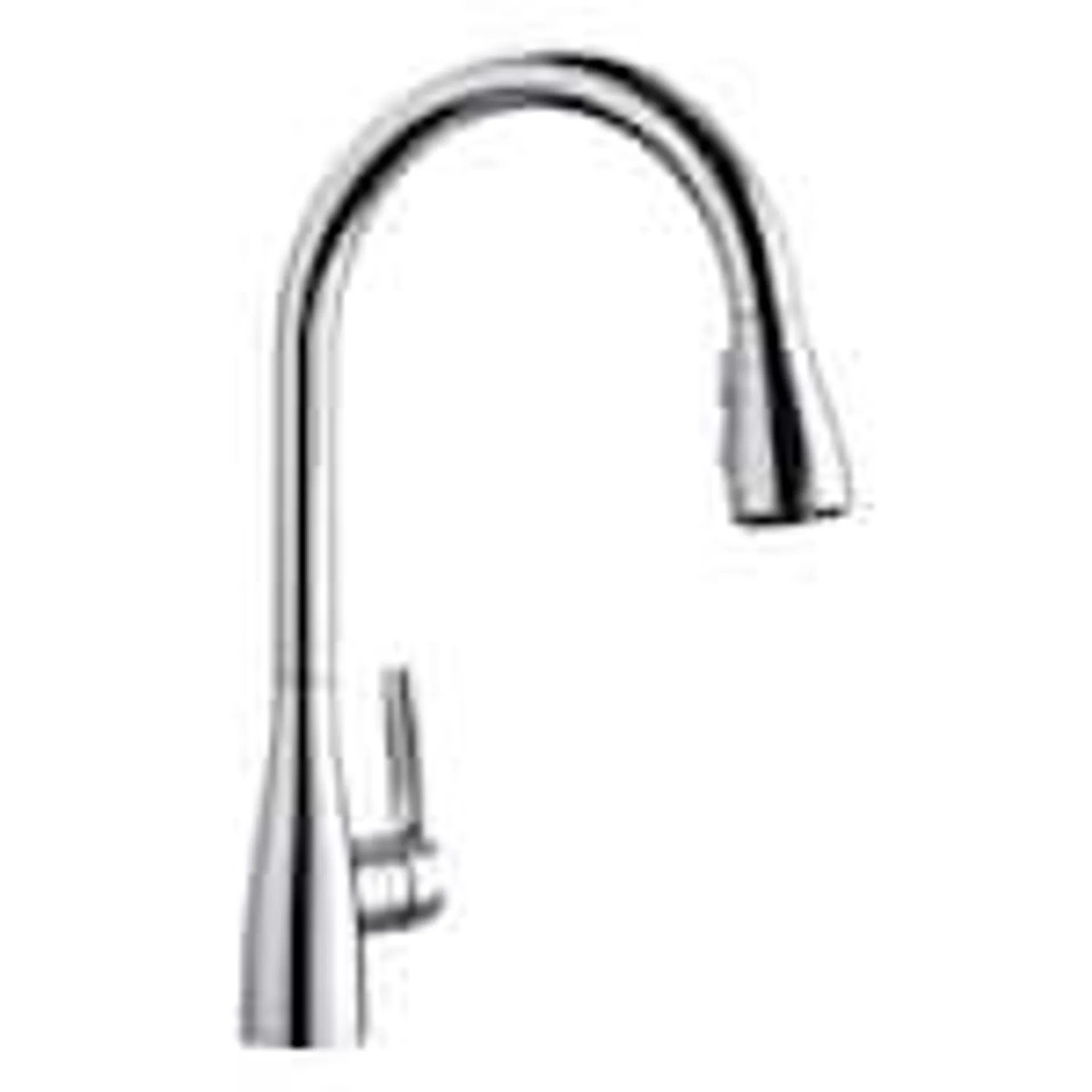 ATURA Pull-Down Dual Spray Kitchen Faucet - Chrome