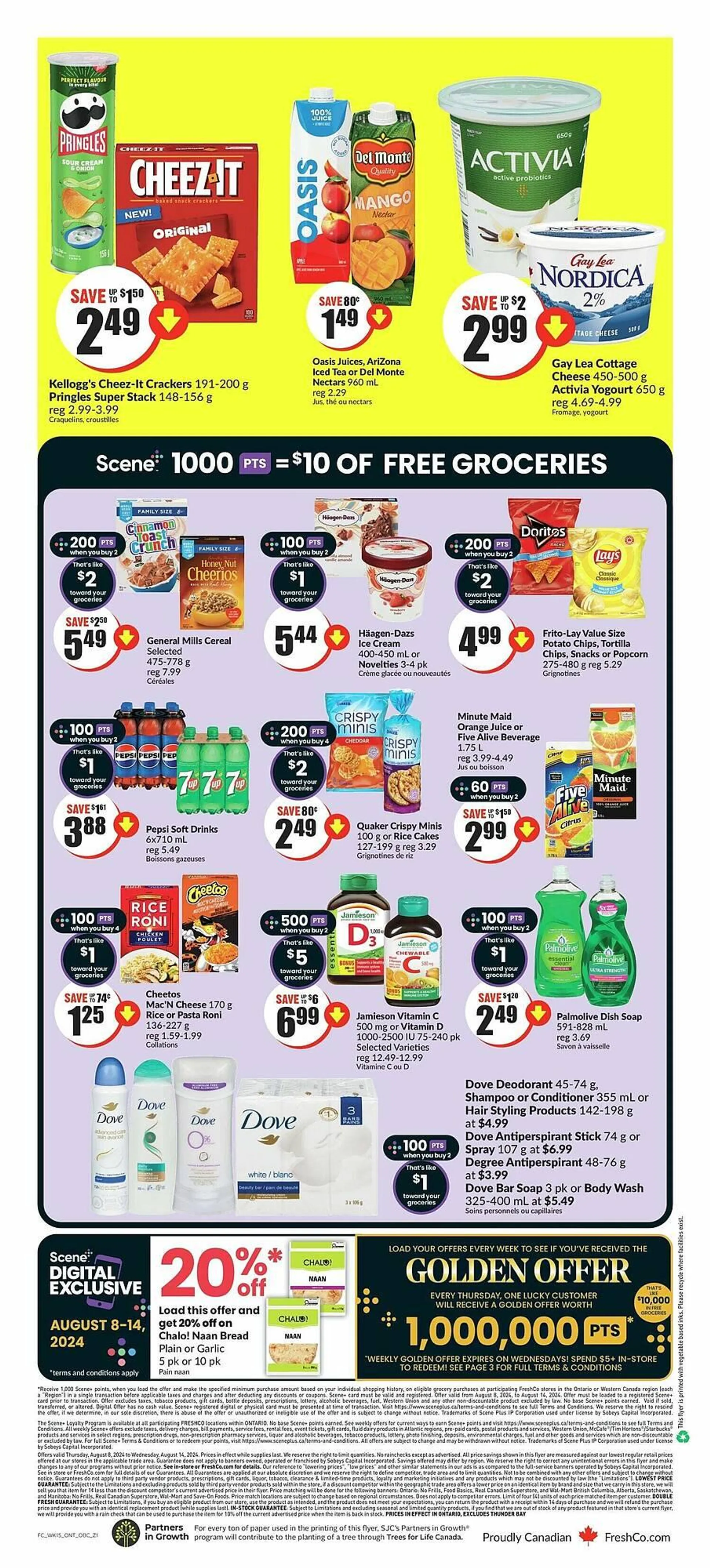 FreshCo flyer from August 8 to August 15 2024 - flyer page 2