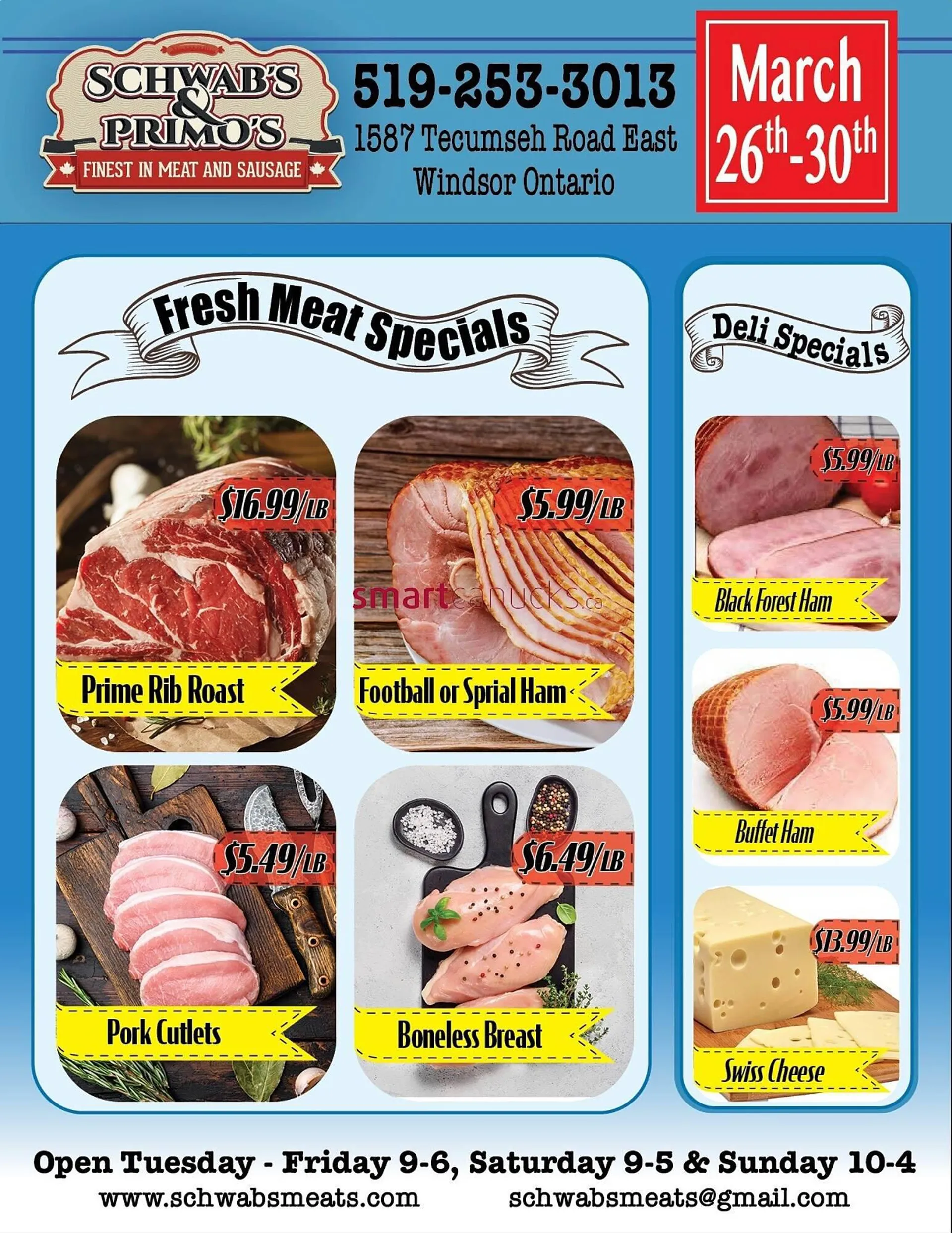 Schwab's & Primo's flyer from March 25 to March 31 2024 - flyer page 