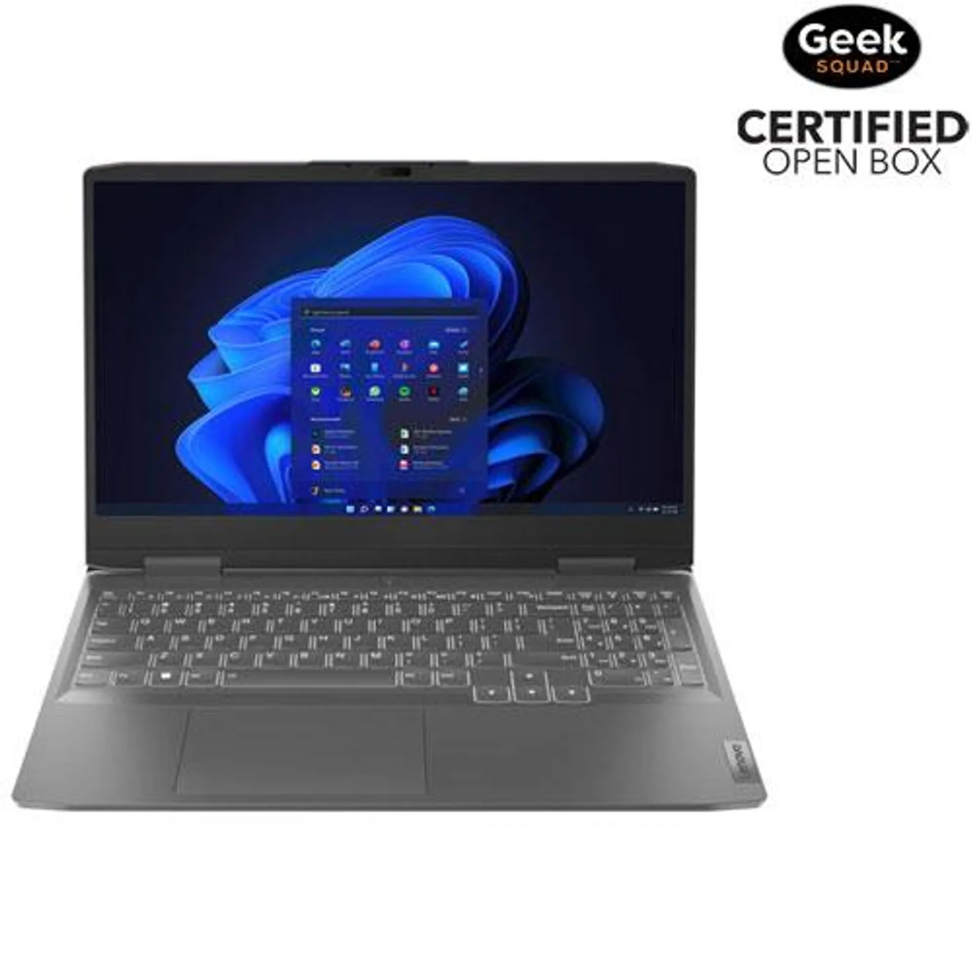 Open Box - Lenovo LOQ 15.6" Gaming Laptop - Storm Grey (AMD Ryzen 7 7840HS/512GB SSD/8GB RAM/GeForce RTX 4050)