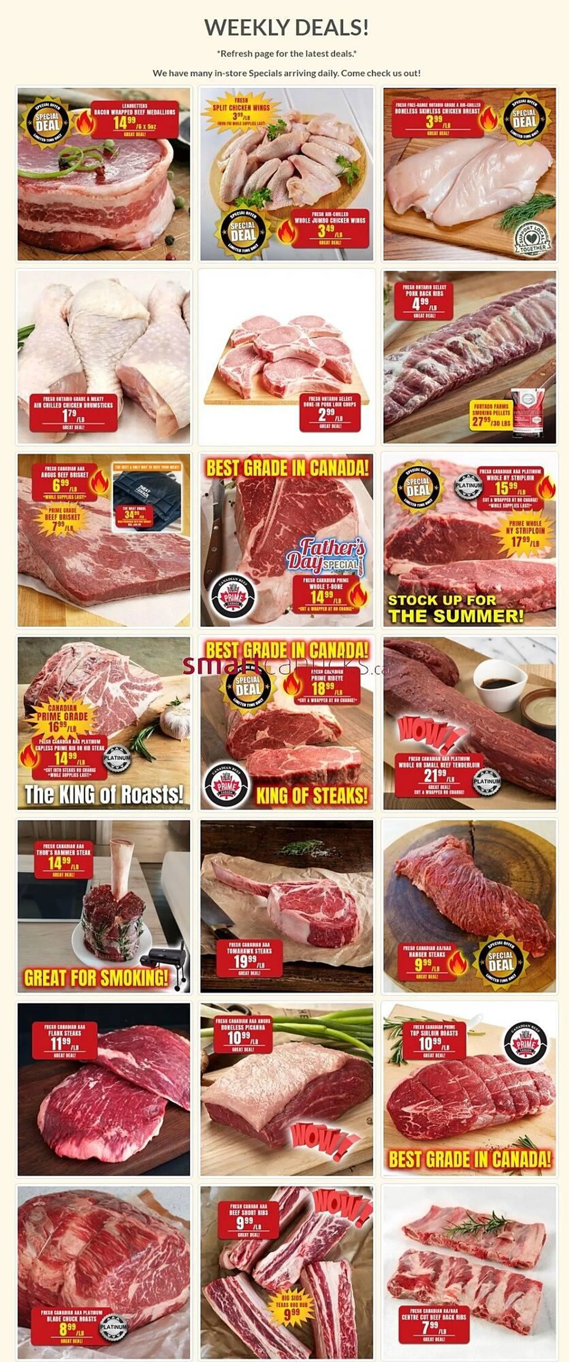 Roberts Fresh and Boxed Meats flyer - 1