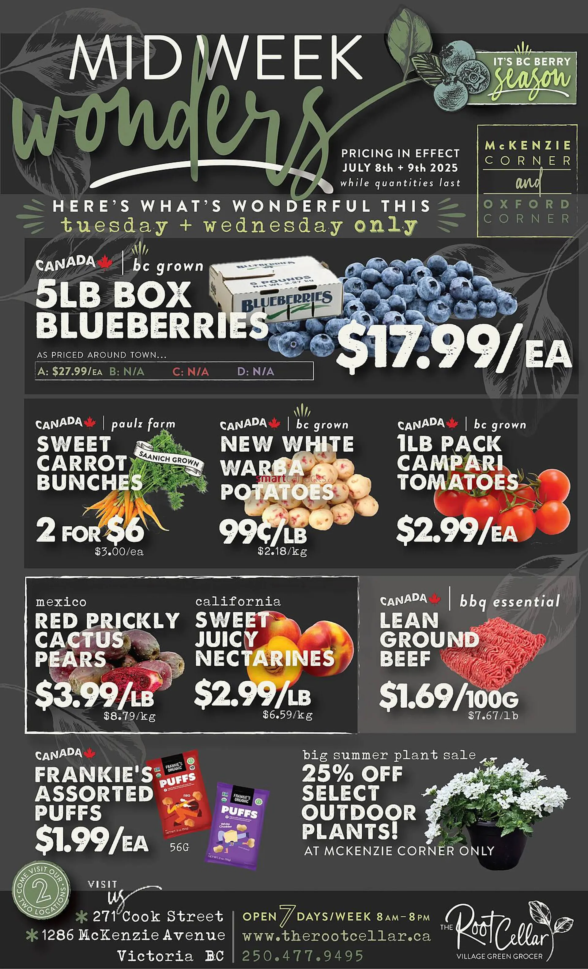 The Root Cellar flyer - 1