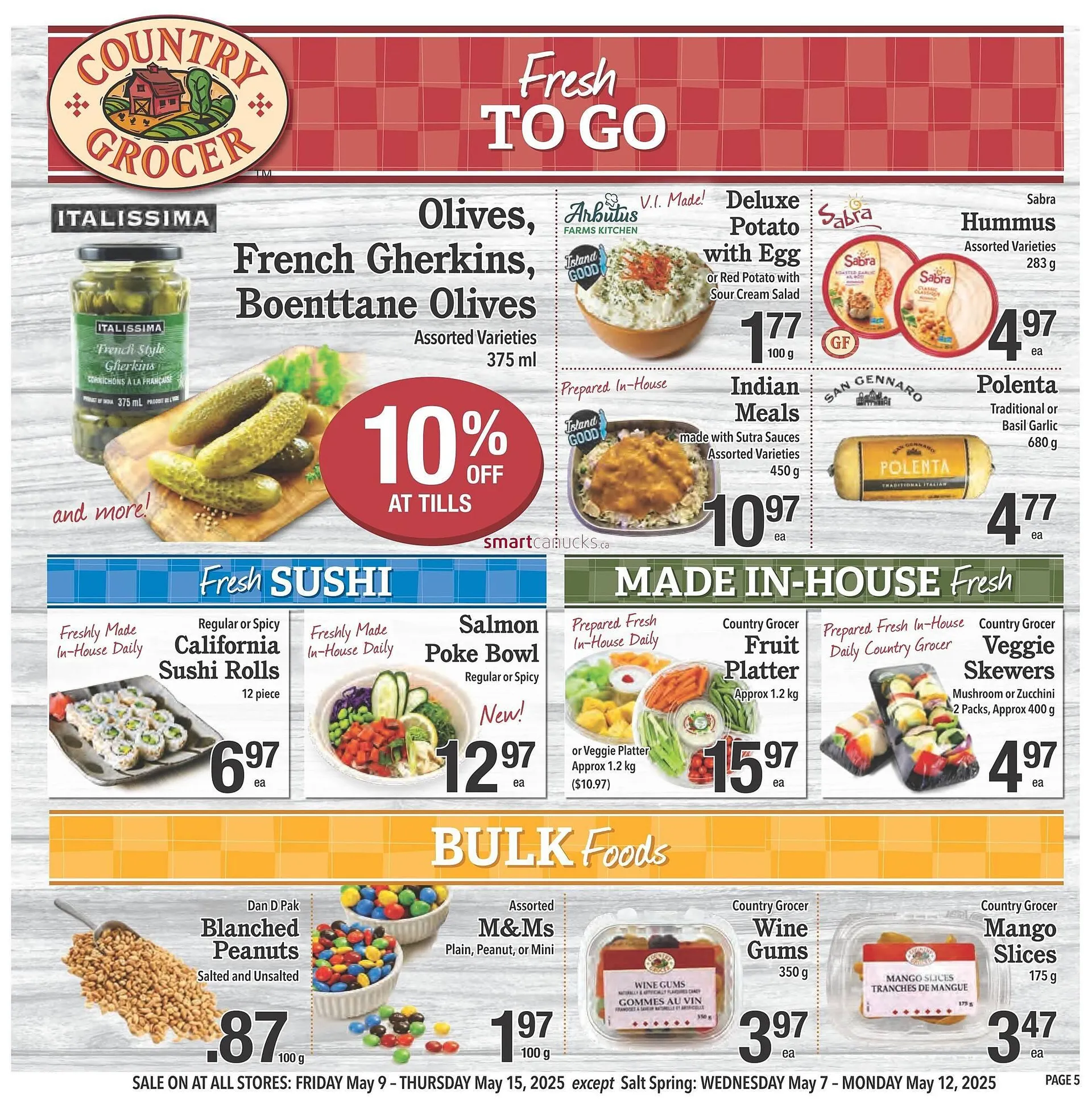 Country Grocer flyer from May 8 to May 14 2025 - flyer page 5
