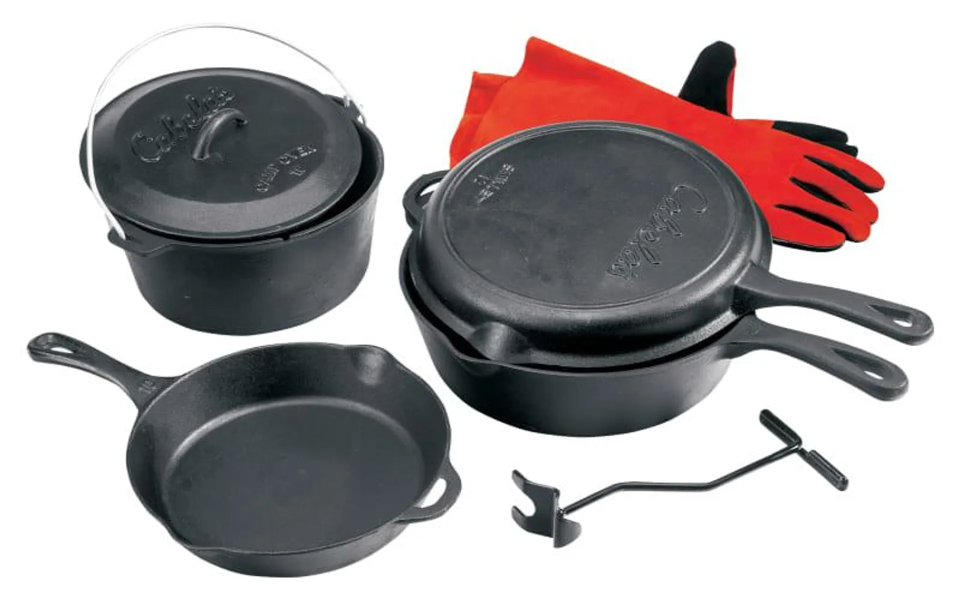 Cabela's Cast-Iron 5-Piece Starter Set