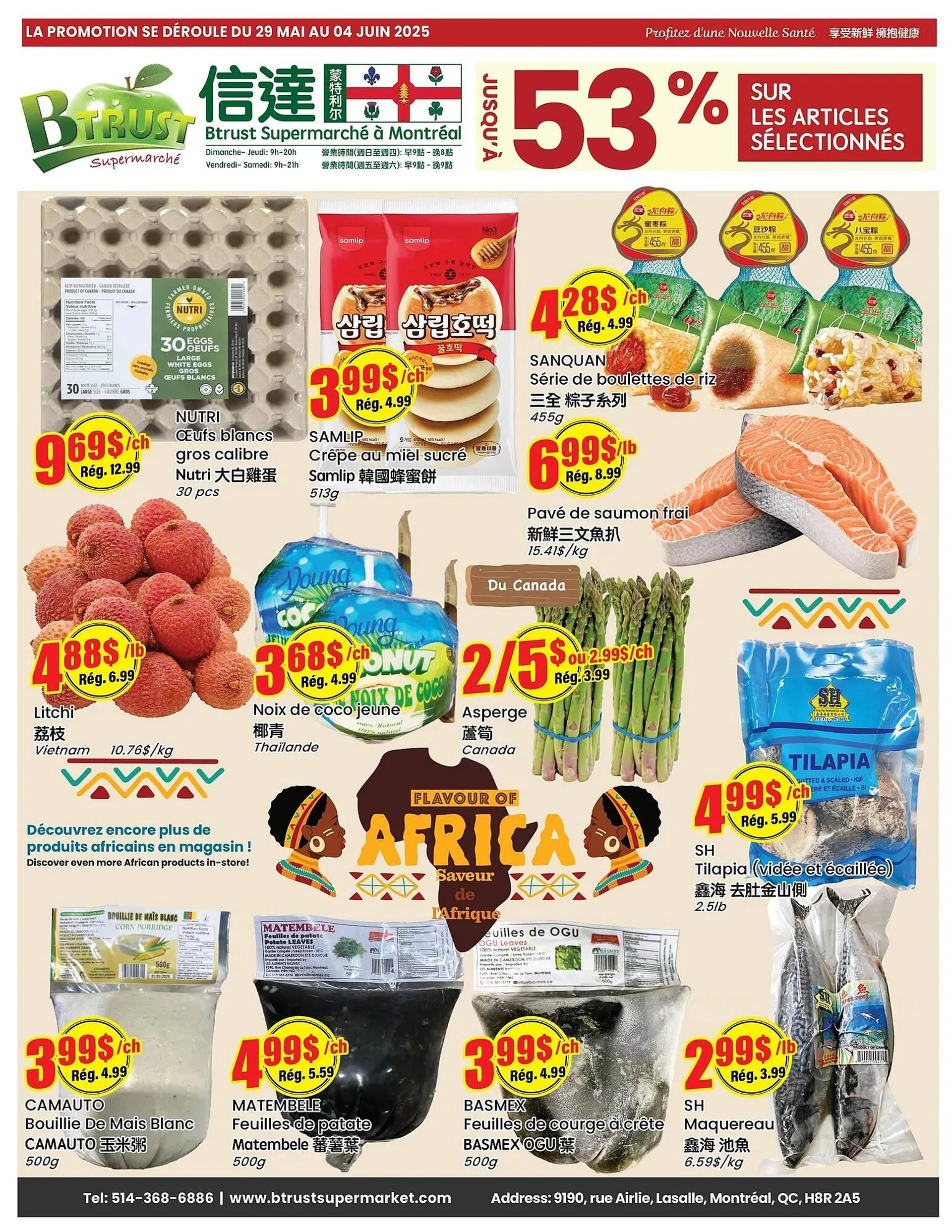 Btrust Supermarket flyer from May 29 to June 4 2025 - flyer page 1